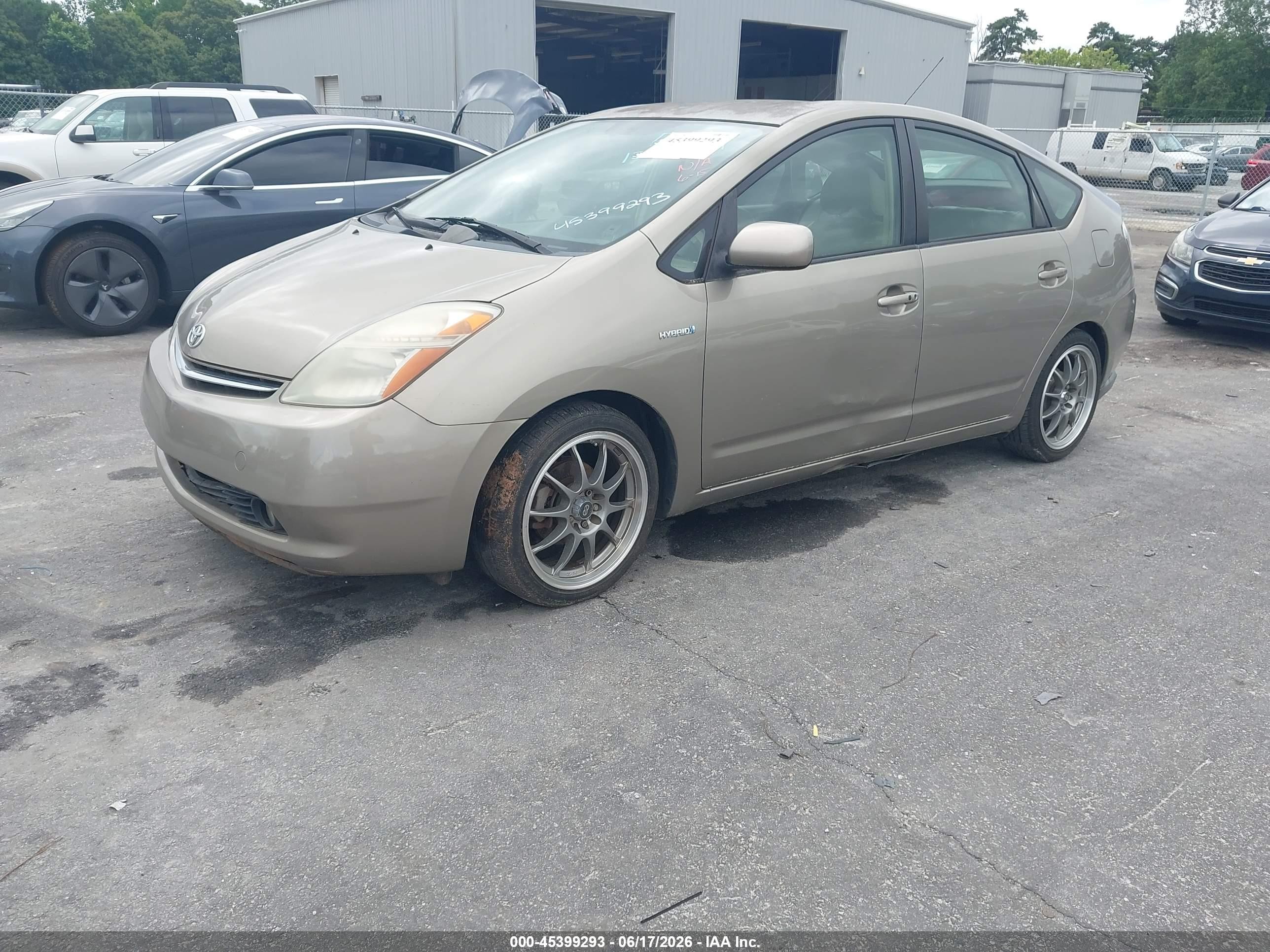 2007 Toyota Prius   Tan vin: JTDKB20U077561463