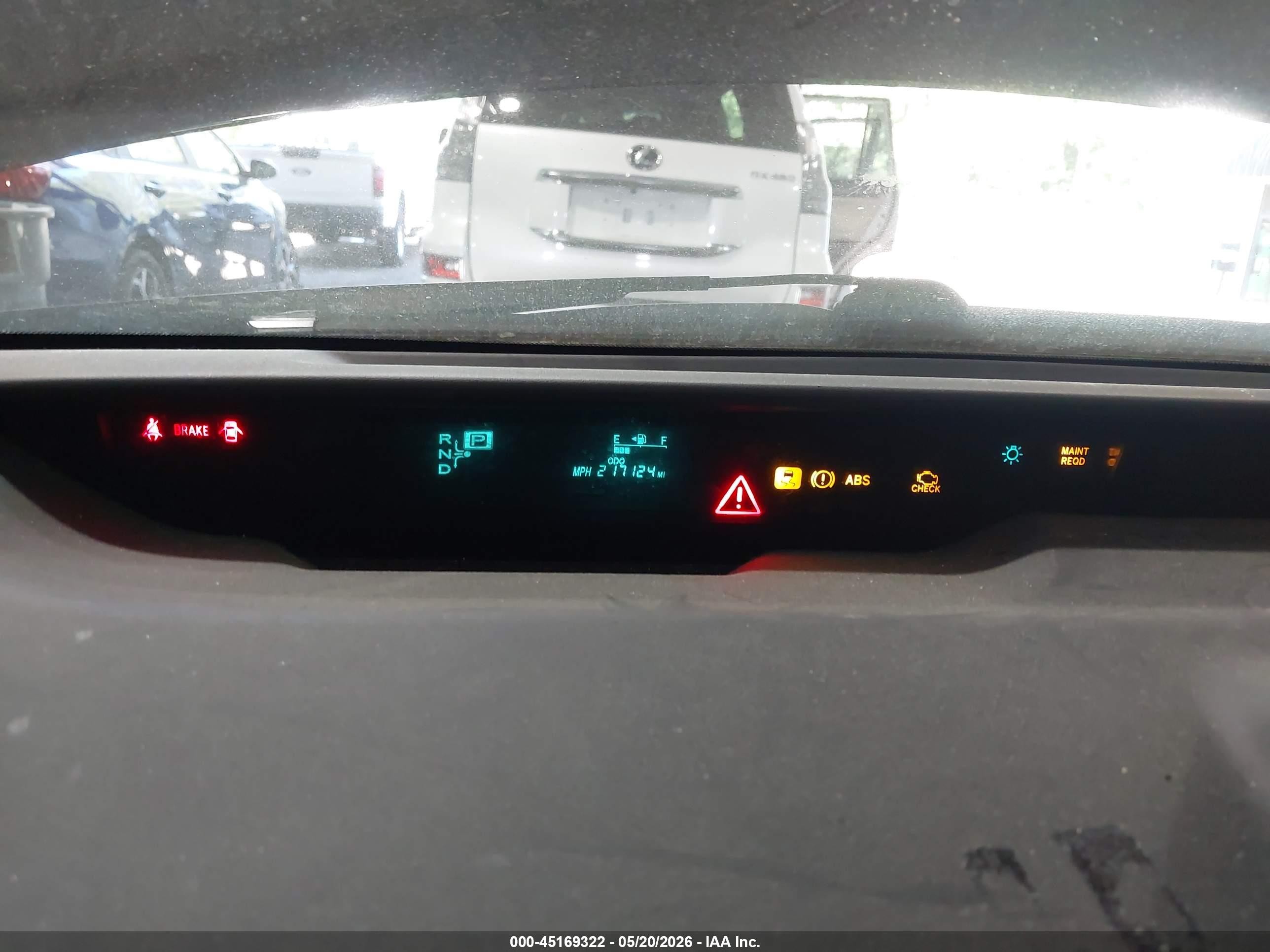 2007 Toyota Prius Touring Black vin: JTDKB20U077567635