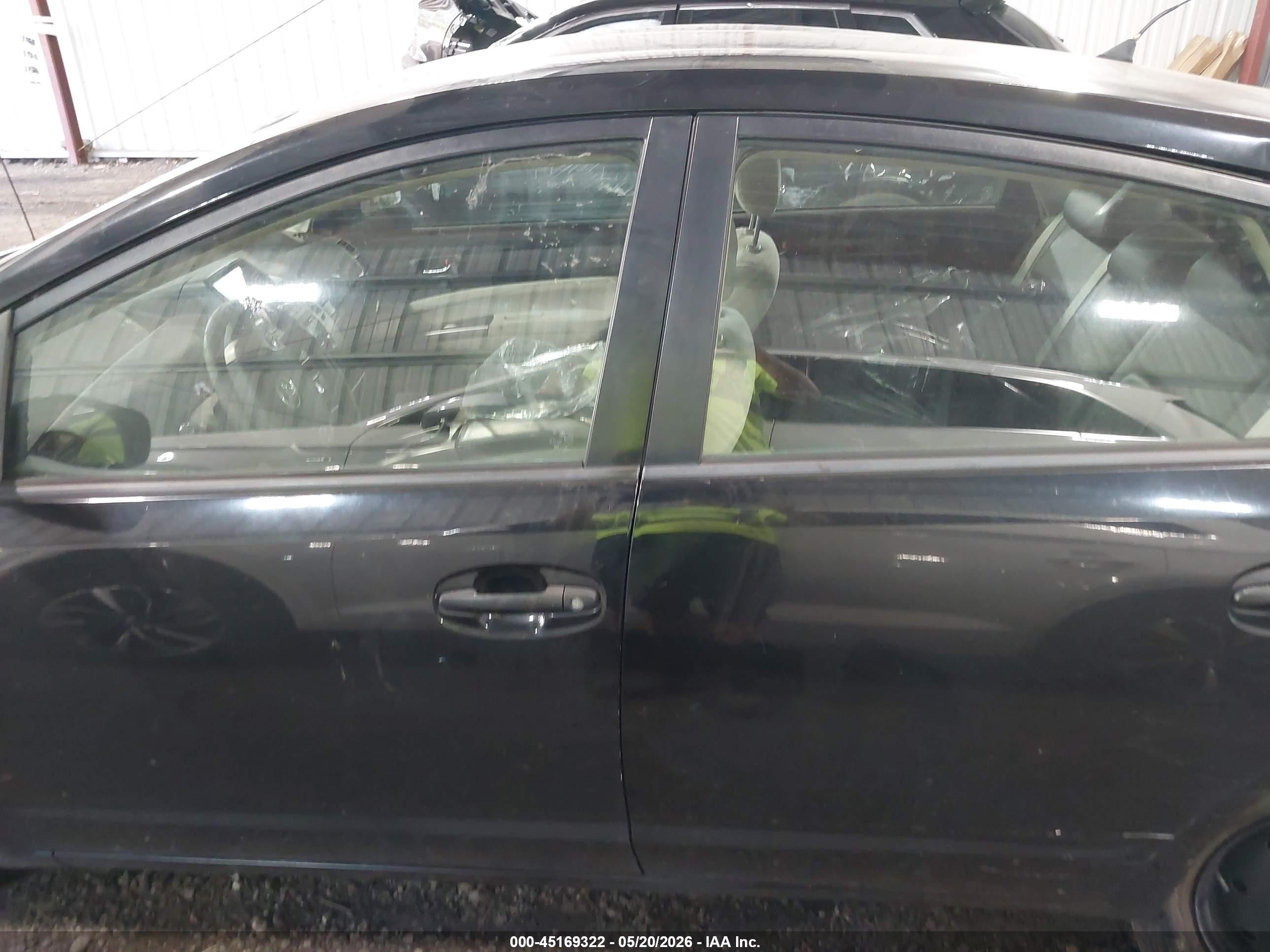 2007 Toyota Prius Touring Black vin: JTDKB20U077567635