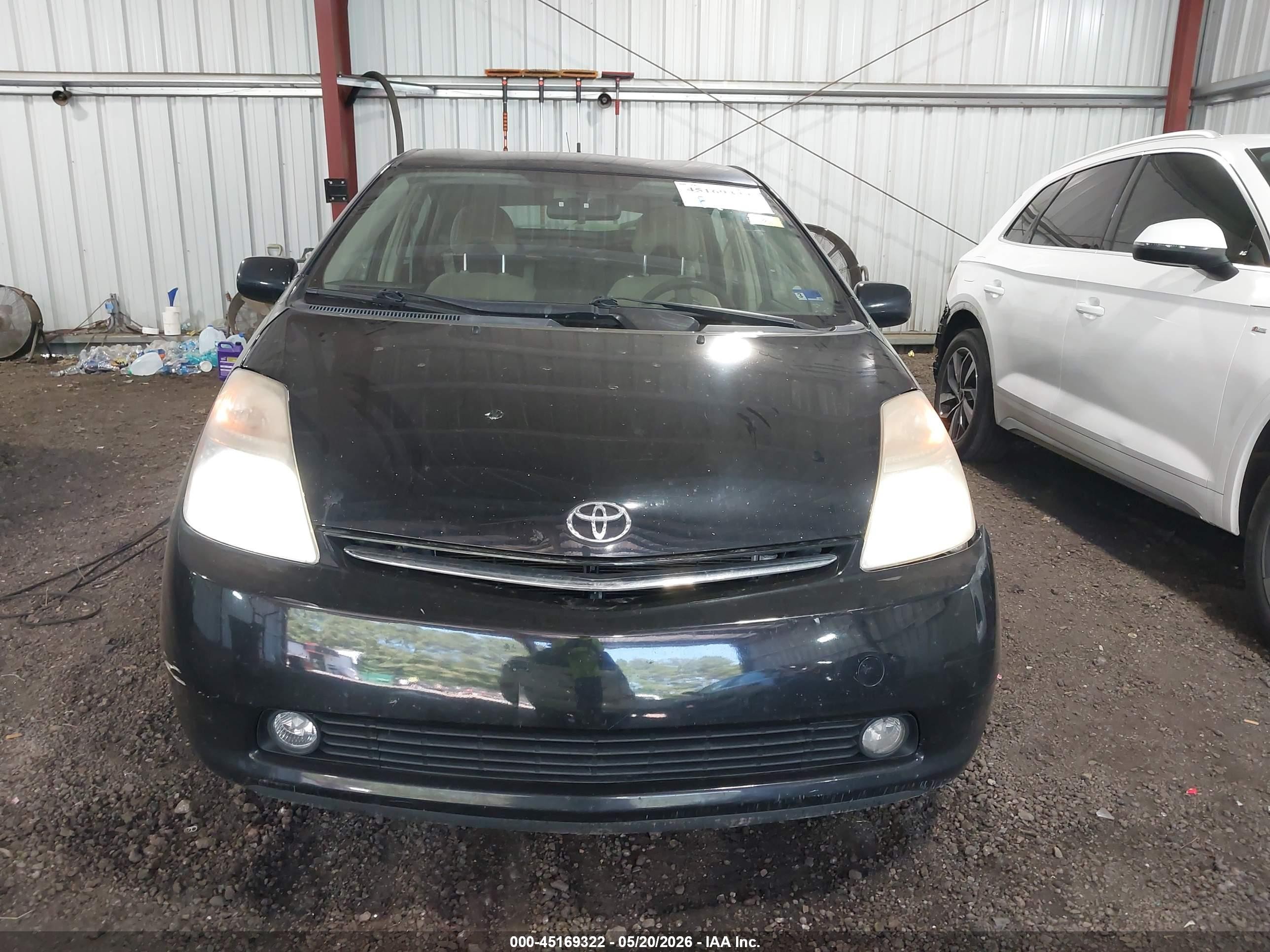 2007 Toyota Prius Touring Black vin: JTDKB20U077567635