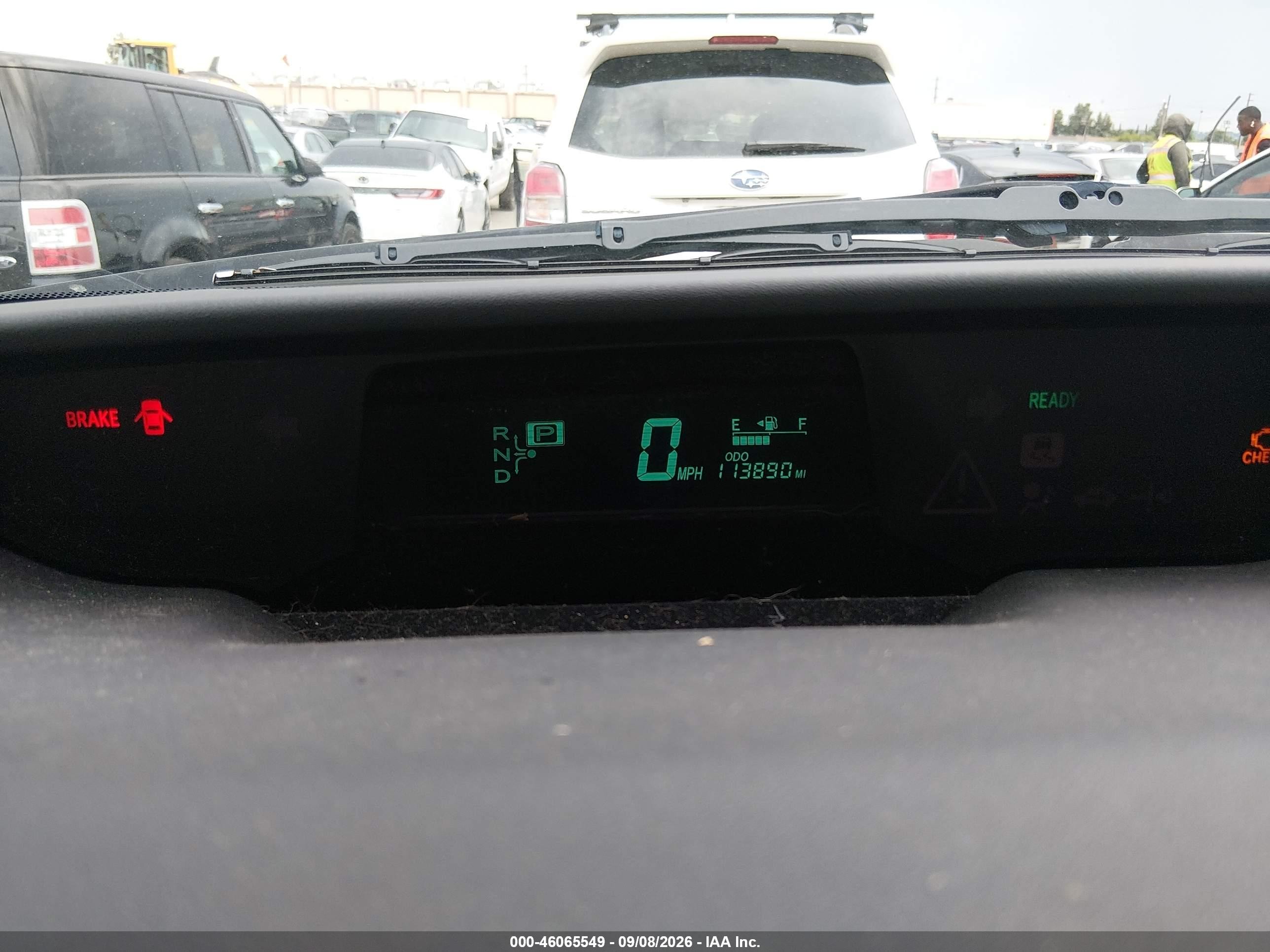 2007 Toyota Prius   Серебряный vin: JTDKB20U077569949