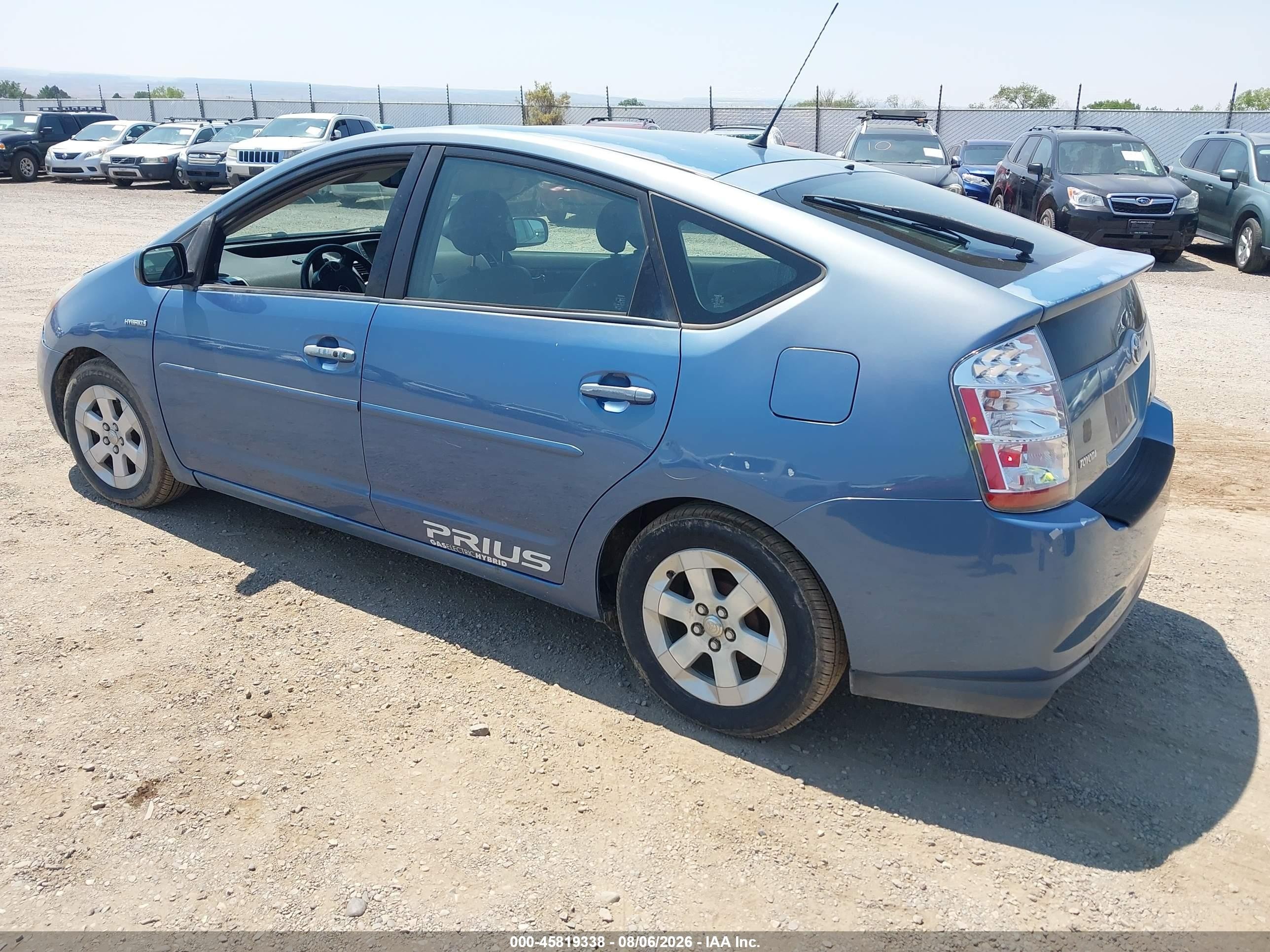 2007 Toyota Prius   Blue vin: JTDKB20U077585858
