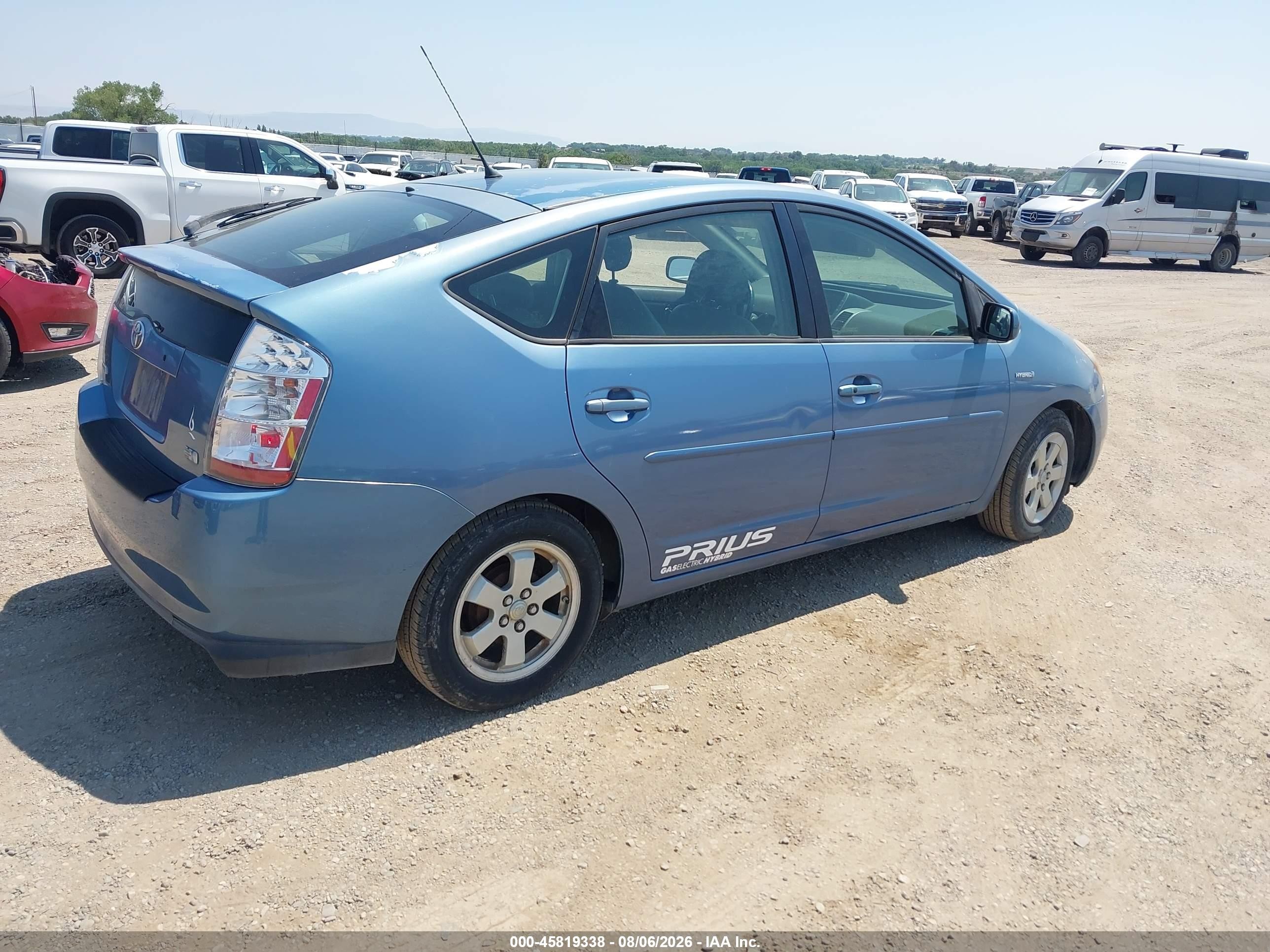 2007 Toyota Prius   Blue vin: JTDKB20U077585858