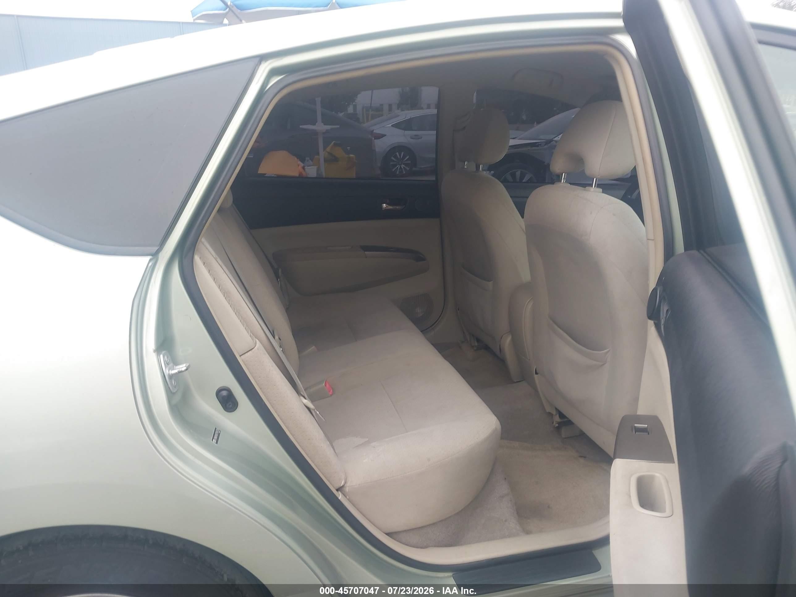 2007 Toyota Prius   Green vin: JTDKB20U077587738