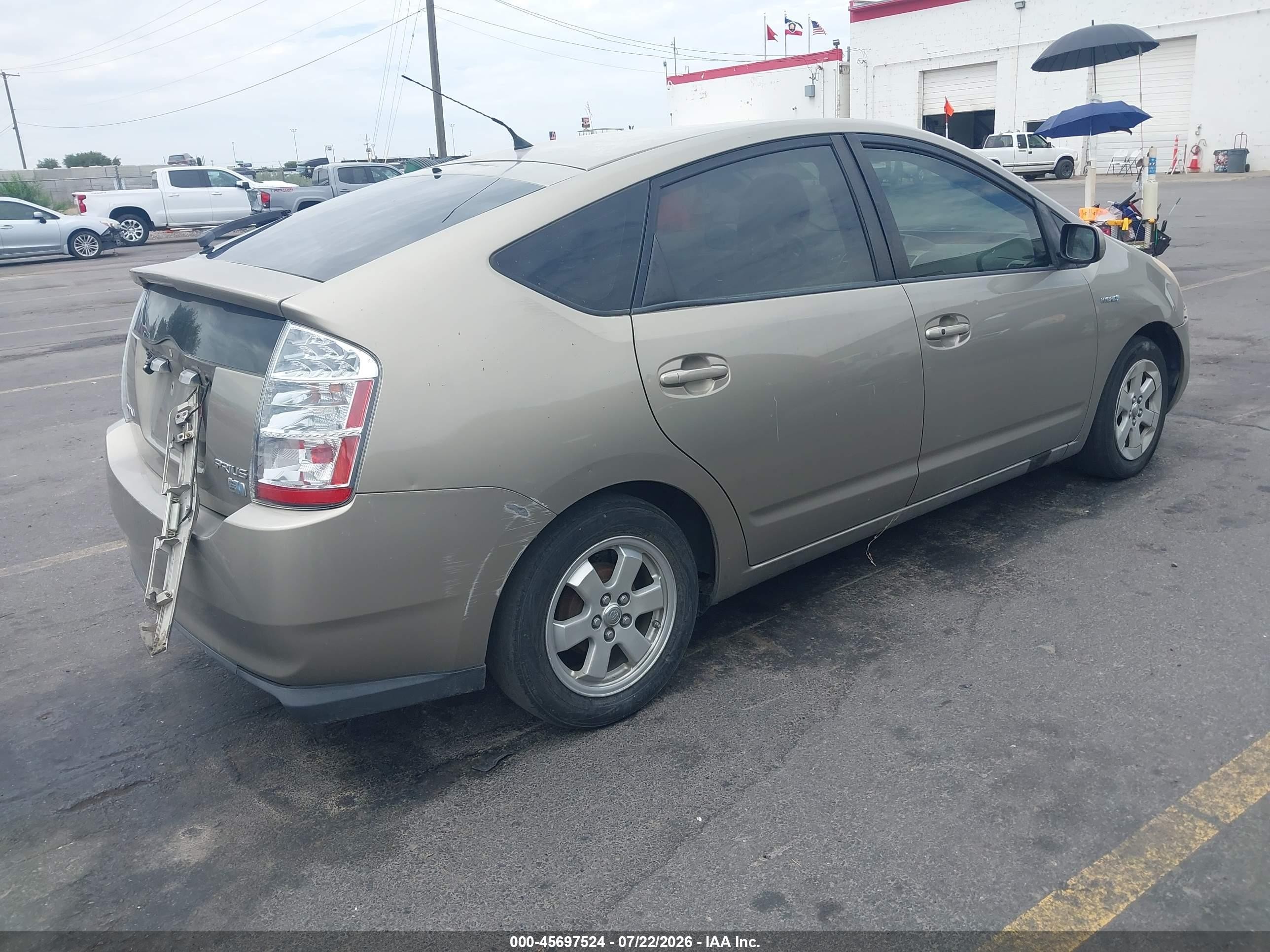 2007 Toyota Prius   Gold vin: JTDKB20U077632287
