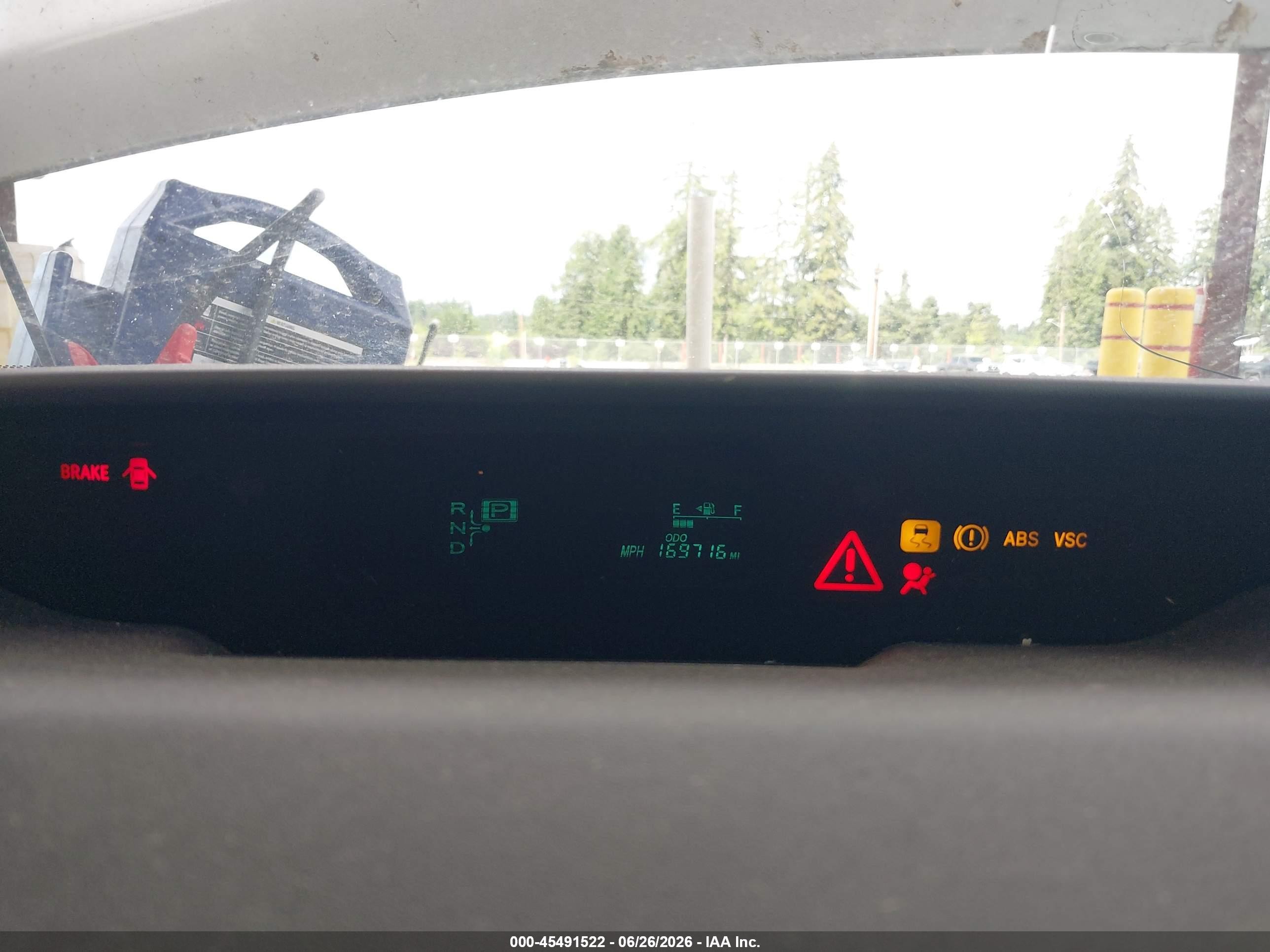 2007 Toyota Prius   Silver vin: JTDKB20U077639160