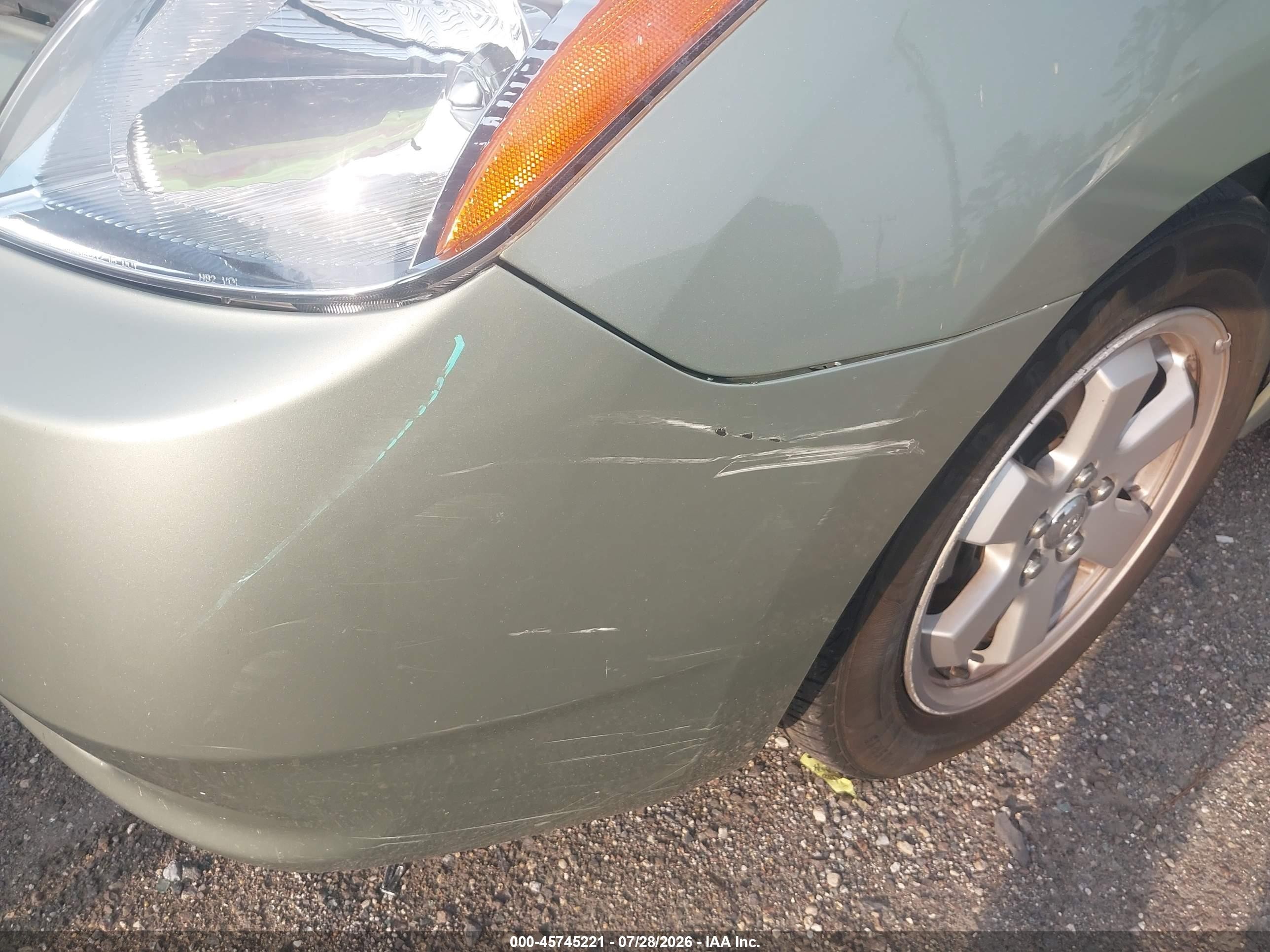 2007 Toyota Prius   Green vin: JTDKB20U077650840