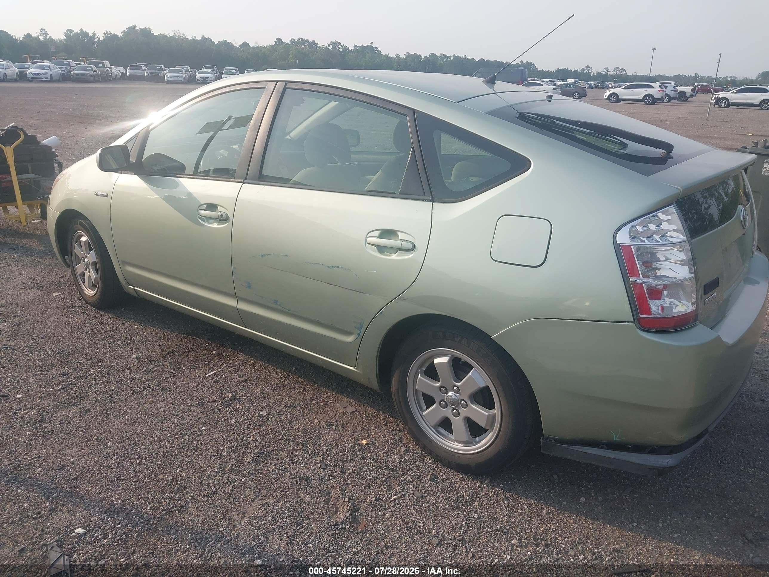 2007 Toyota Prius   Green vin: JTDKB20U077650840