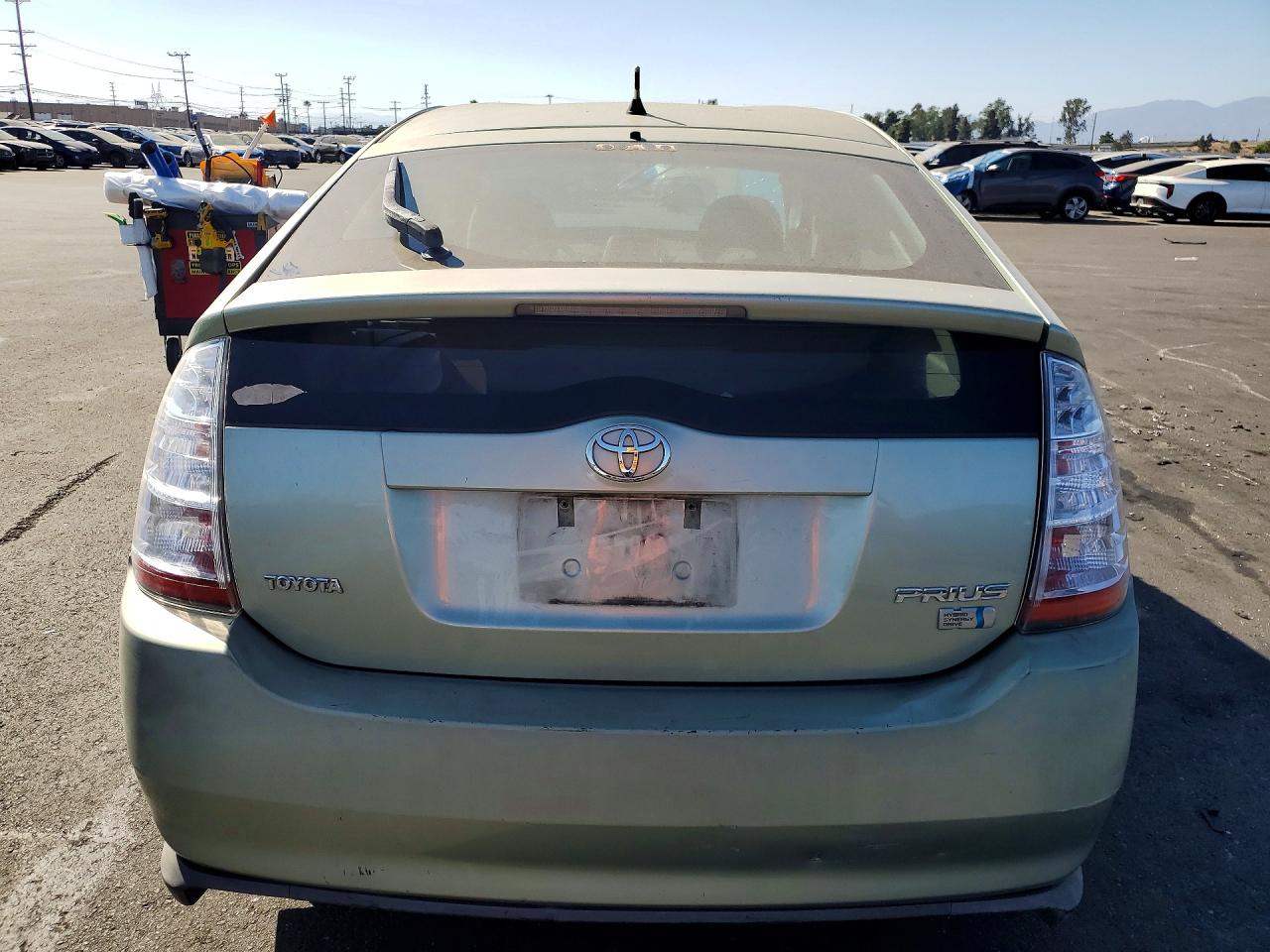 2007 Toyota Prius Base Green vin: JTDKB20U077665788