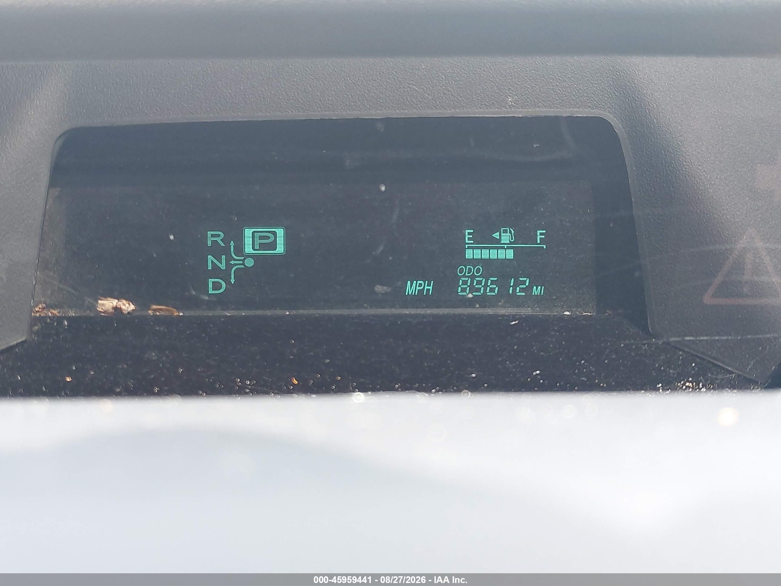 2007 Toyota Prius   Black vin: JTDKB20U077674815