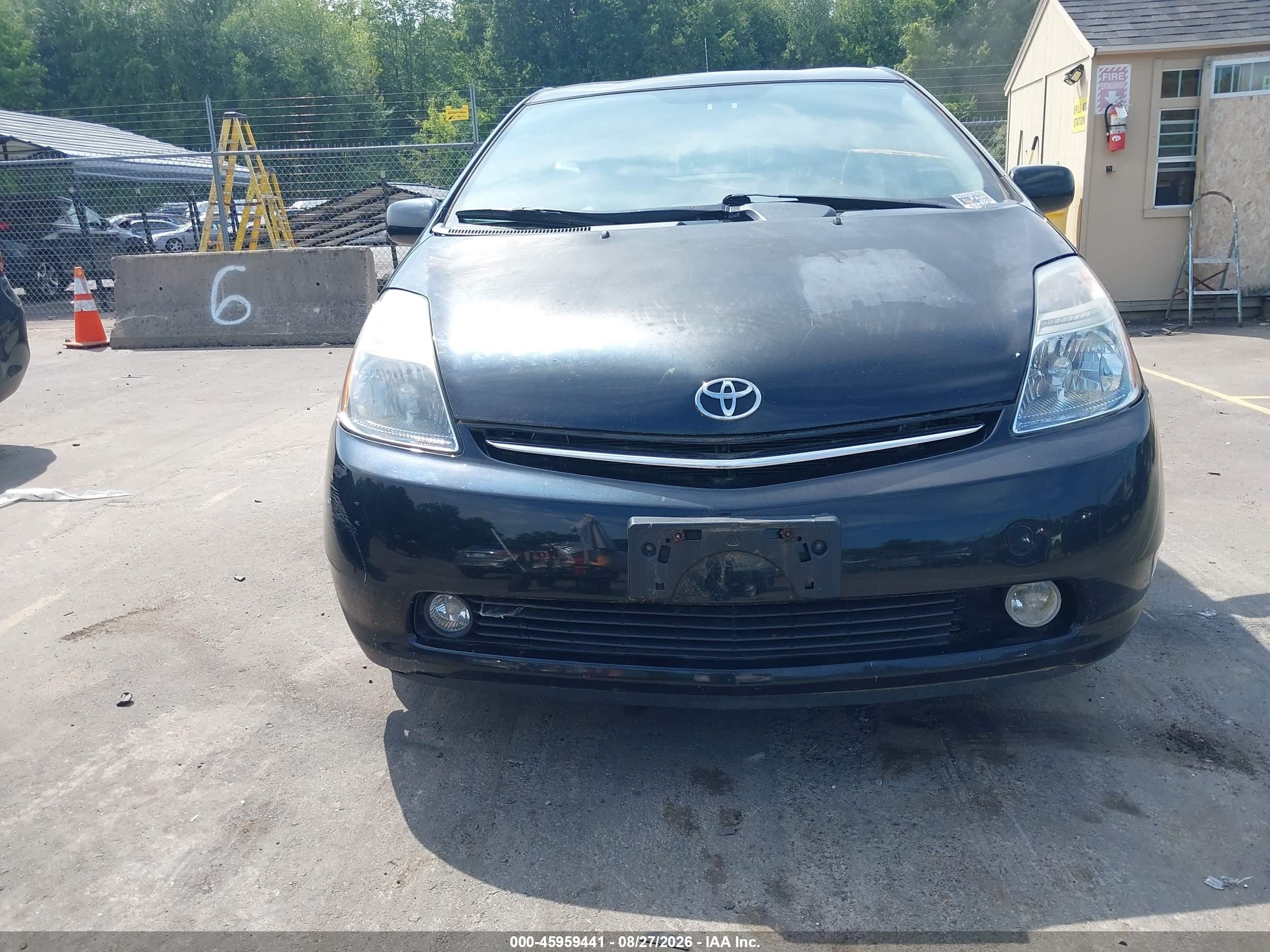 2007 Toyota Prius   Black vin: JTDKB20U077674815