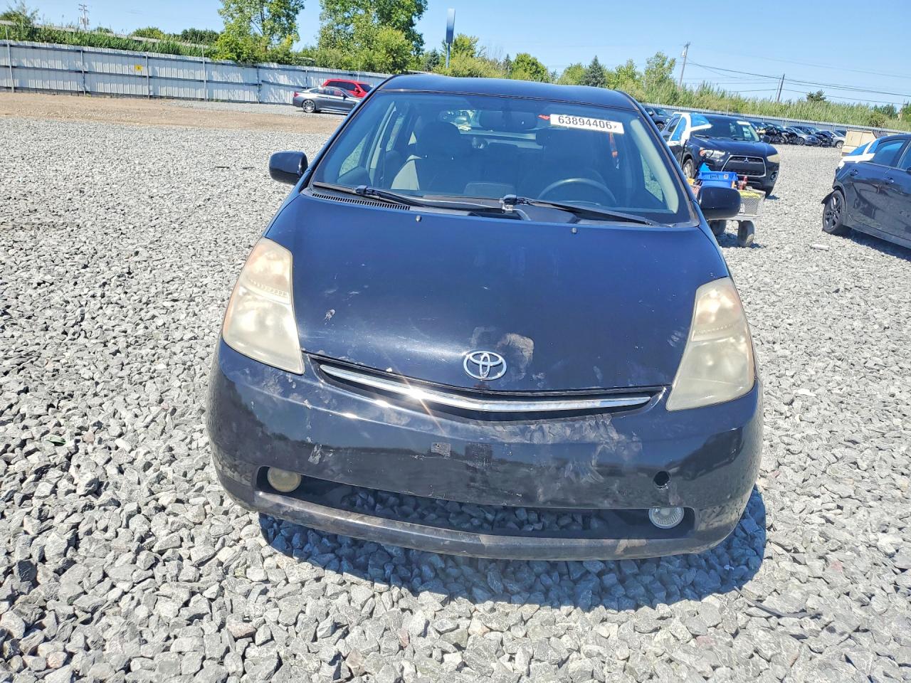 2007 Toyota Prius Touring Black vin: JTDKB20U077676998
