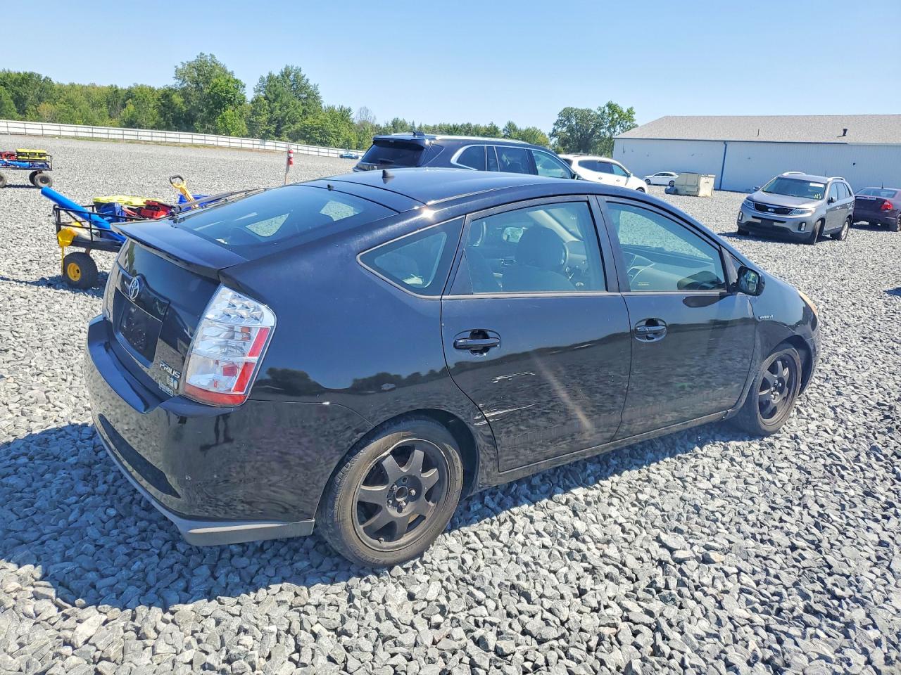 2007 Toyota Prius Touring Black vin: JTDKB20U077676998