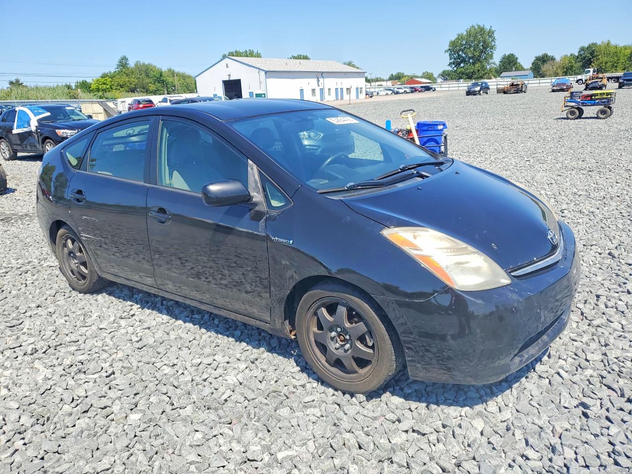 2007 Toyota Prius Touring Black vin: JTDKB20U077676998
