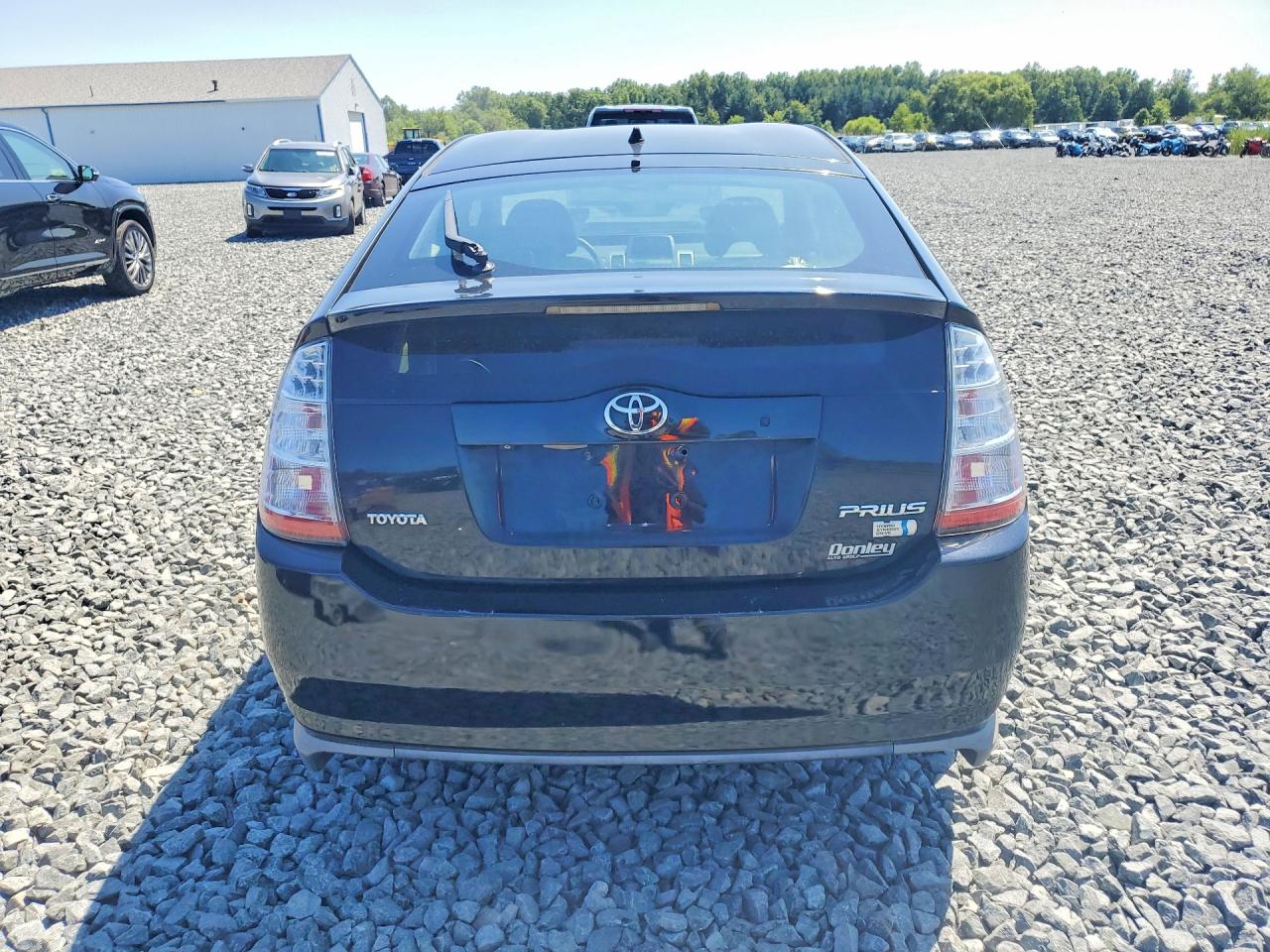 2007 Toyota Prius Touring Black vin: JTDKB20U077676998