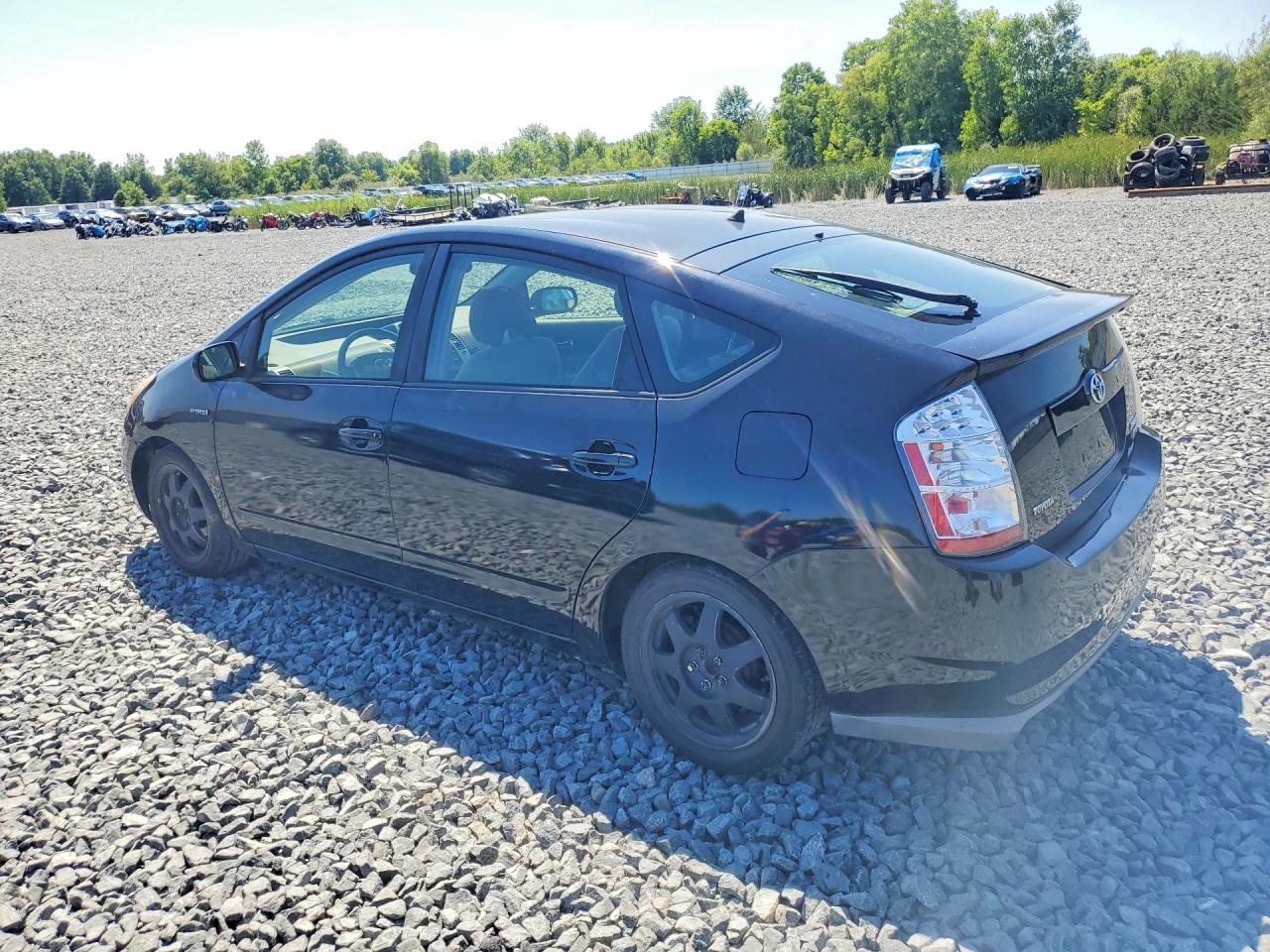 2007 Toyota Prius Touring Black vin: JTDKB20U077676998