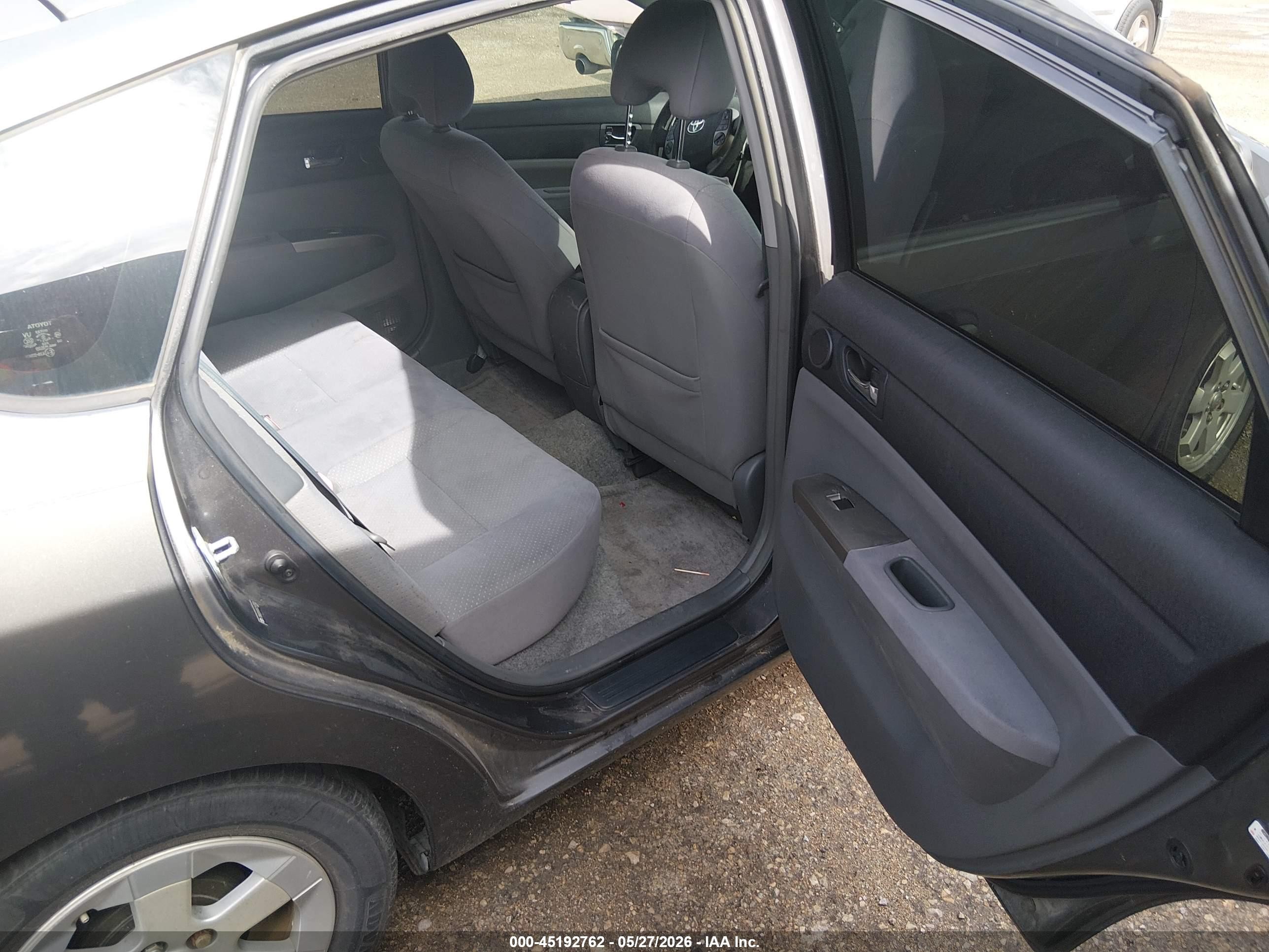 2008 Toyota Prius Gray vin: JTDKB20U083297122