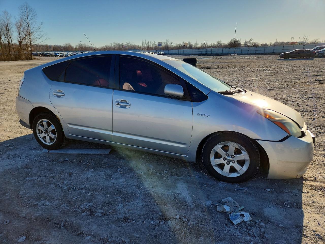 2008 Toyota Prius Silver vin: JTDKB20U083299288