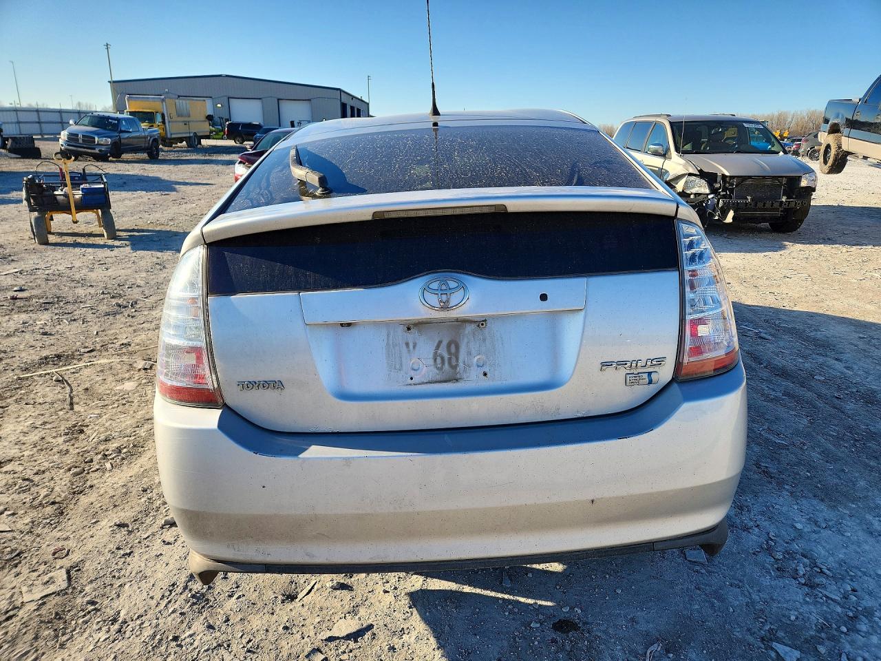2008 Toyota Prius Silver vin: JTDKB20U083299288