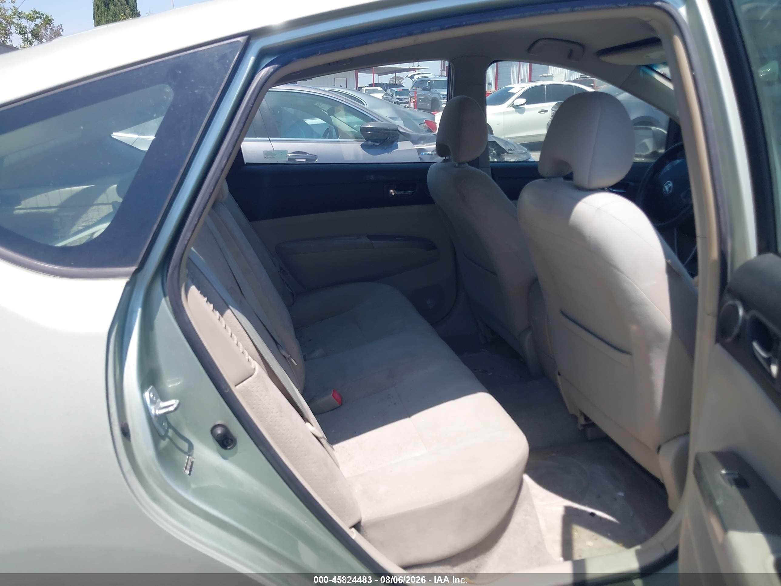 2008 Toyota Prius Green vin: JTDKB20U083313335