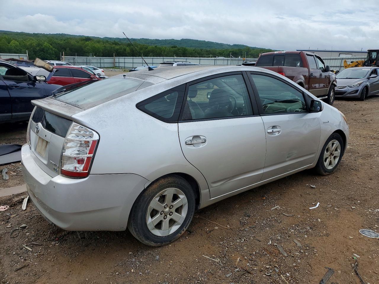 2008 Toyota Prius Base Gray vin: JTDKB20U083319040