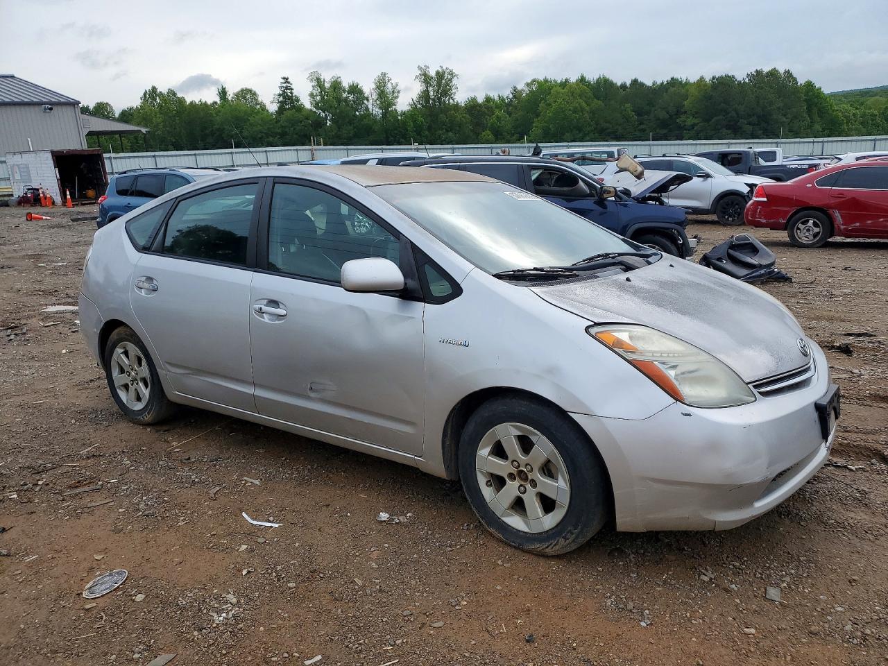 2008 Toyota Prius Base Gray vin: JTDKB20U083319040