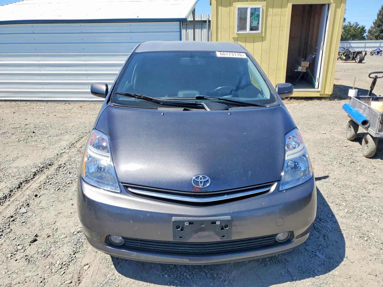 2008 Toyota Prius Base Gray vin: JTDKB20U083326327