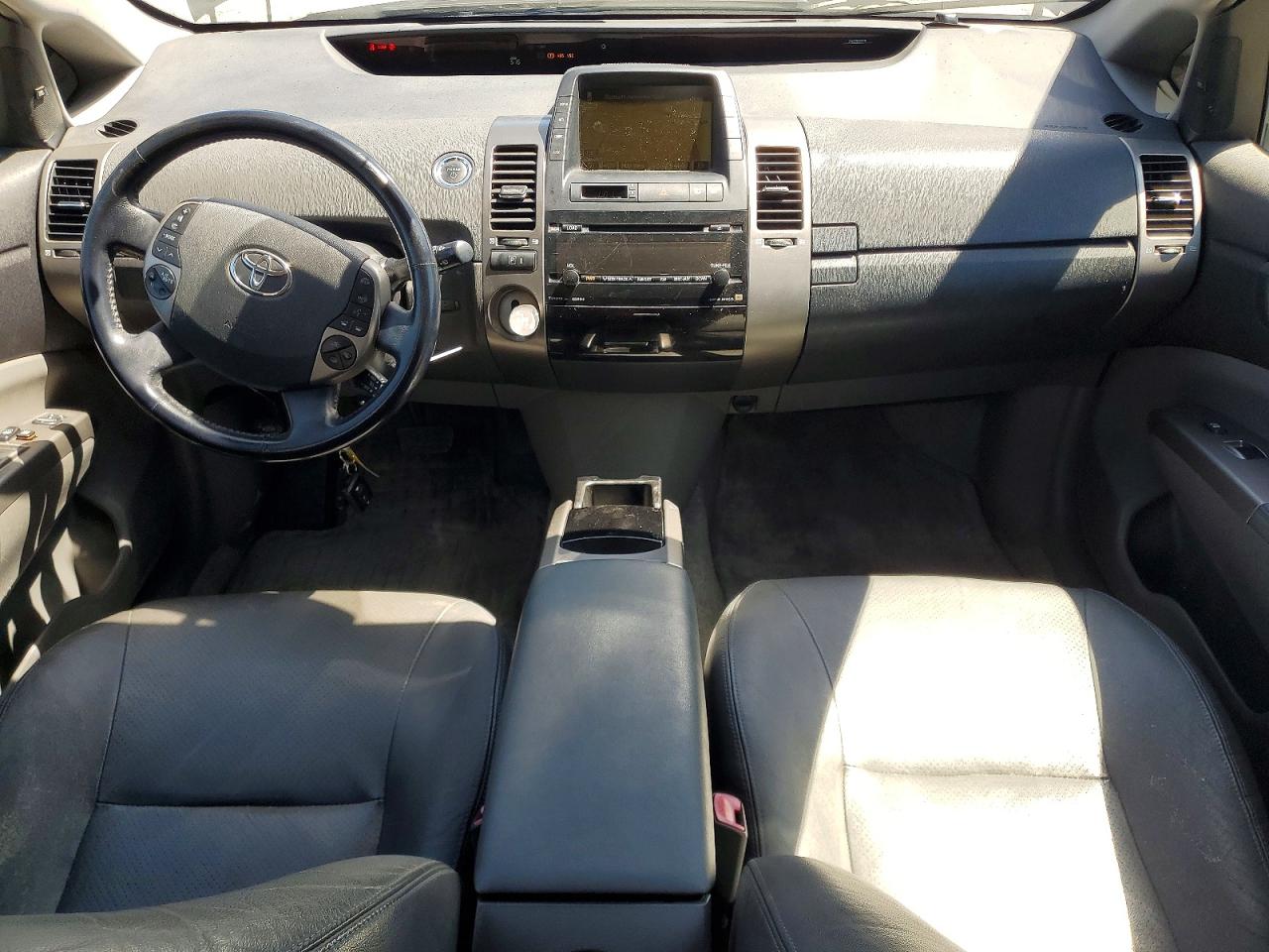 2008 Toyota Prius Base Gray vin: JTDKB20U083326327