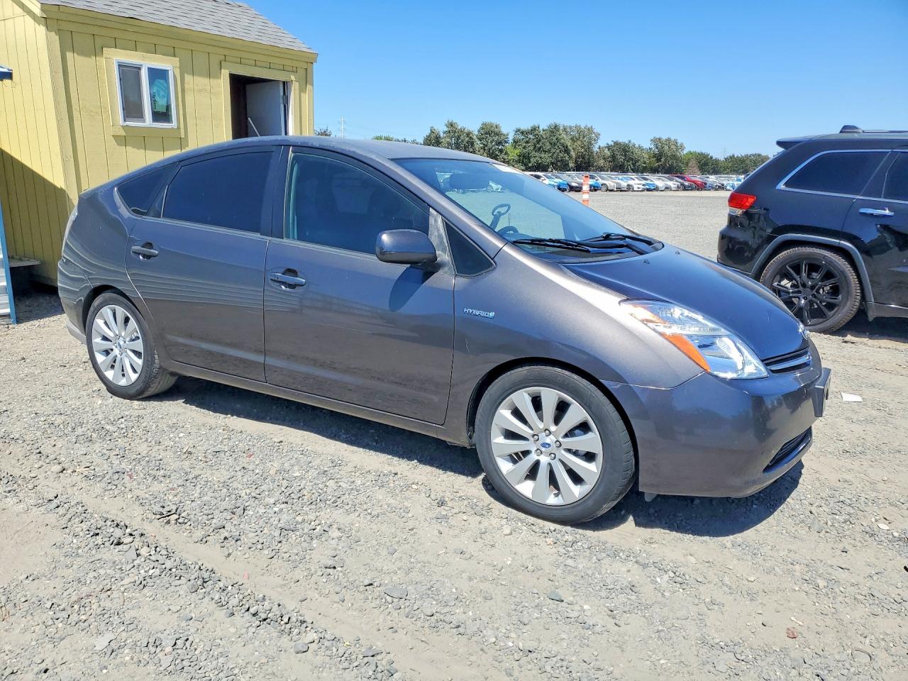2008 Toyota Prius Base Gray vin: JTDKB20U083326327