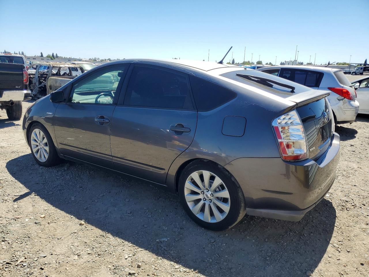 2008 Toyota Prius Base Gray vin: JTDKB20U083326327