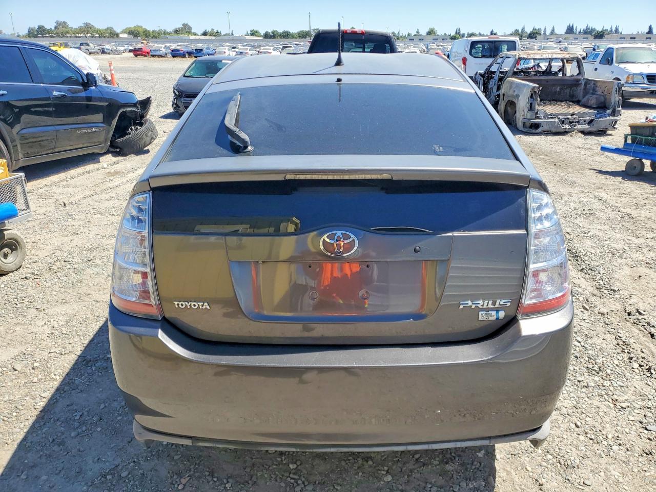 2008 Toyota Prius Base Gray vin: JTDKB20U083326327