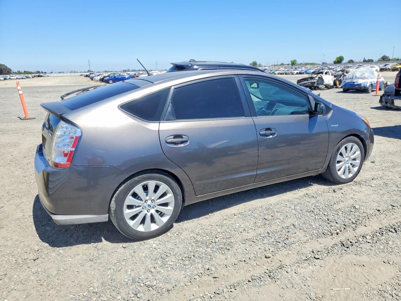 2008 Toyota Prius Base Gray vin: JTDKB20U083326327