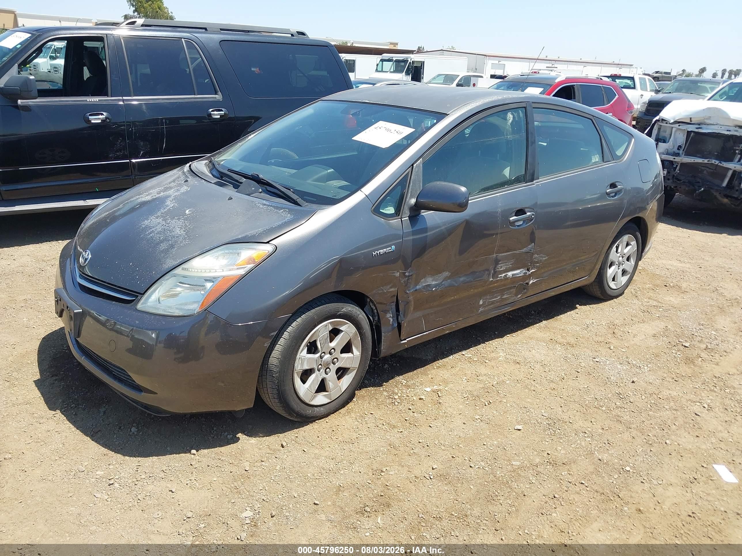 2008 Toyota Prius   Gray vin: JTDKB20U083331849