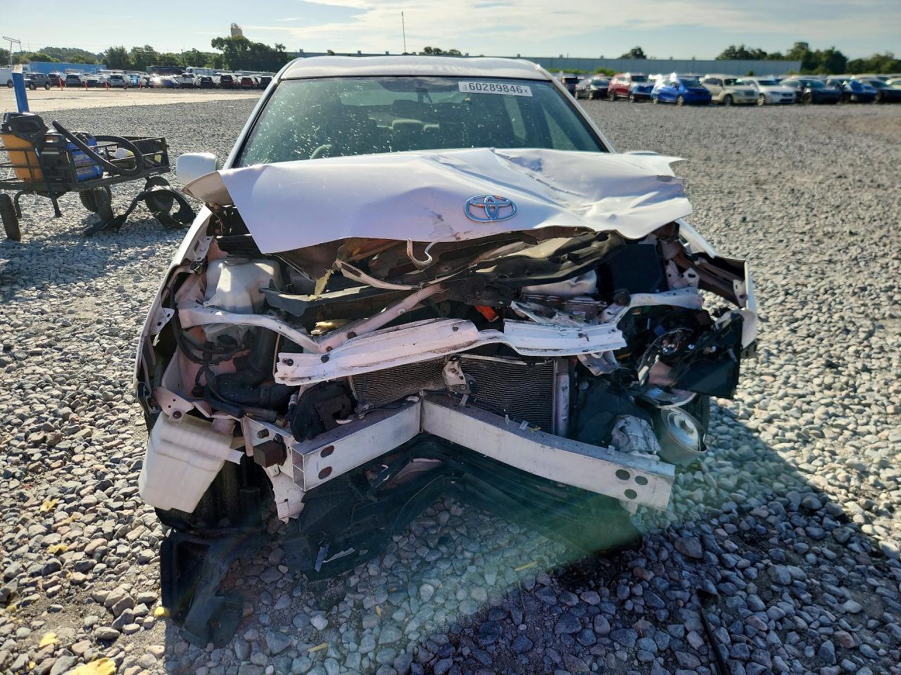 2008 Toyota Prius Base White vin: JTDKB20U083332337