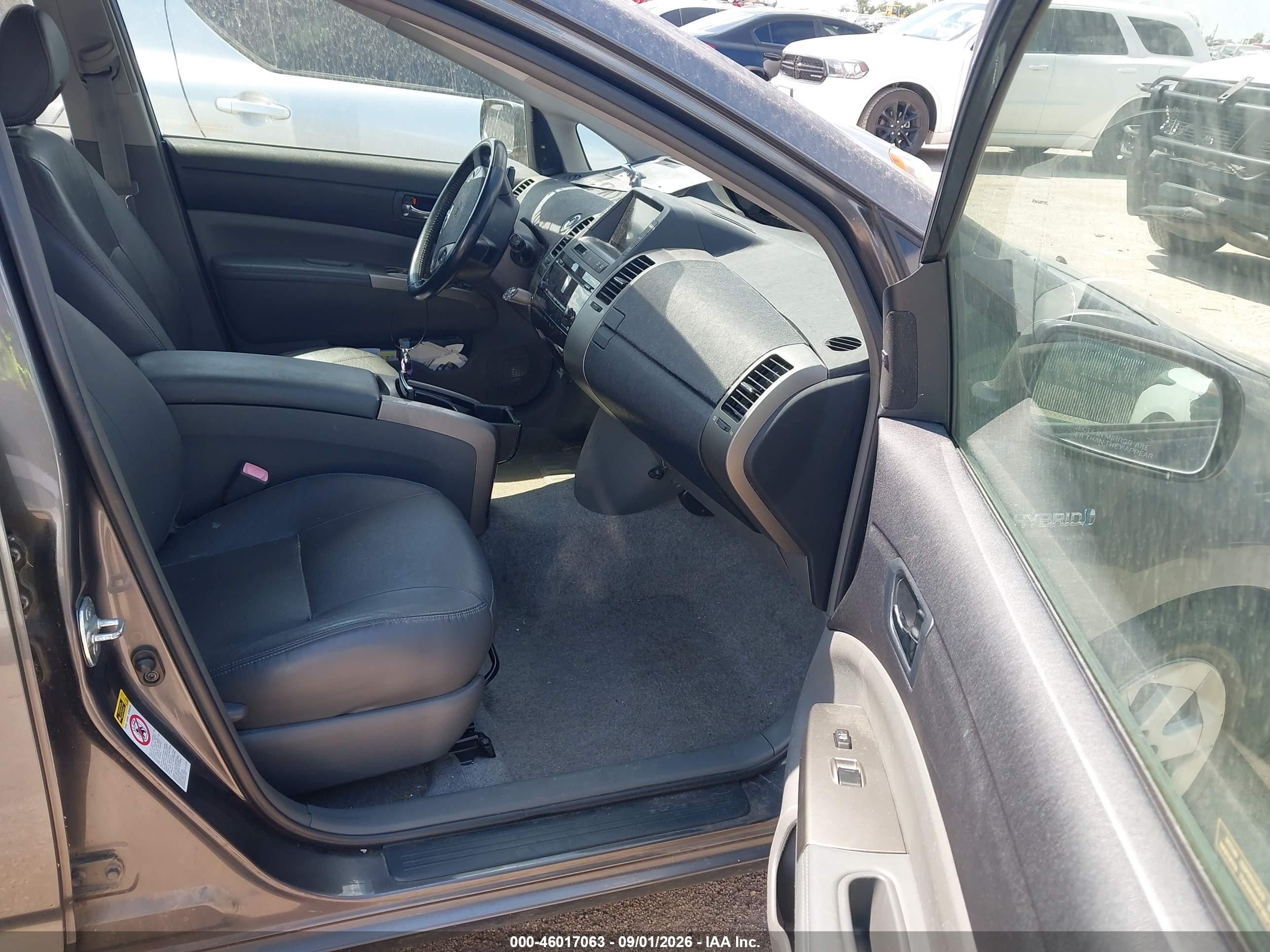 2008 Toyota Prius   Gray vin: JTDKB20U083335996