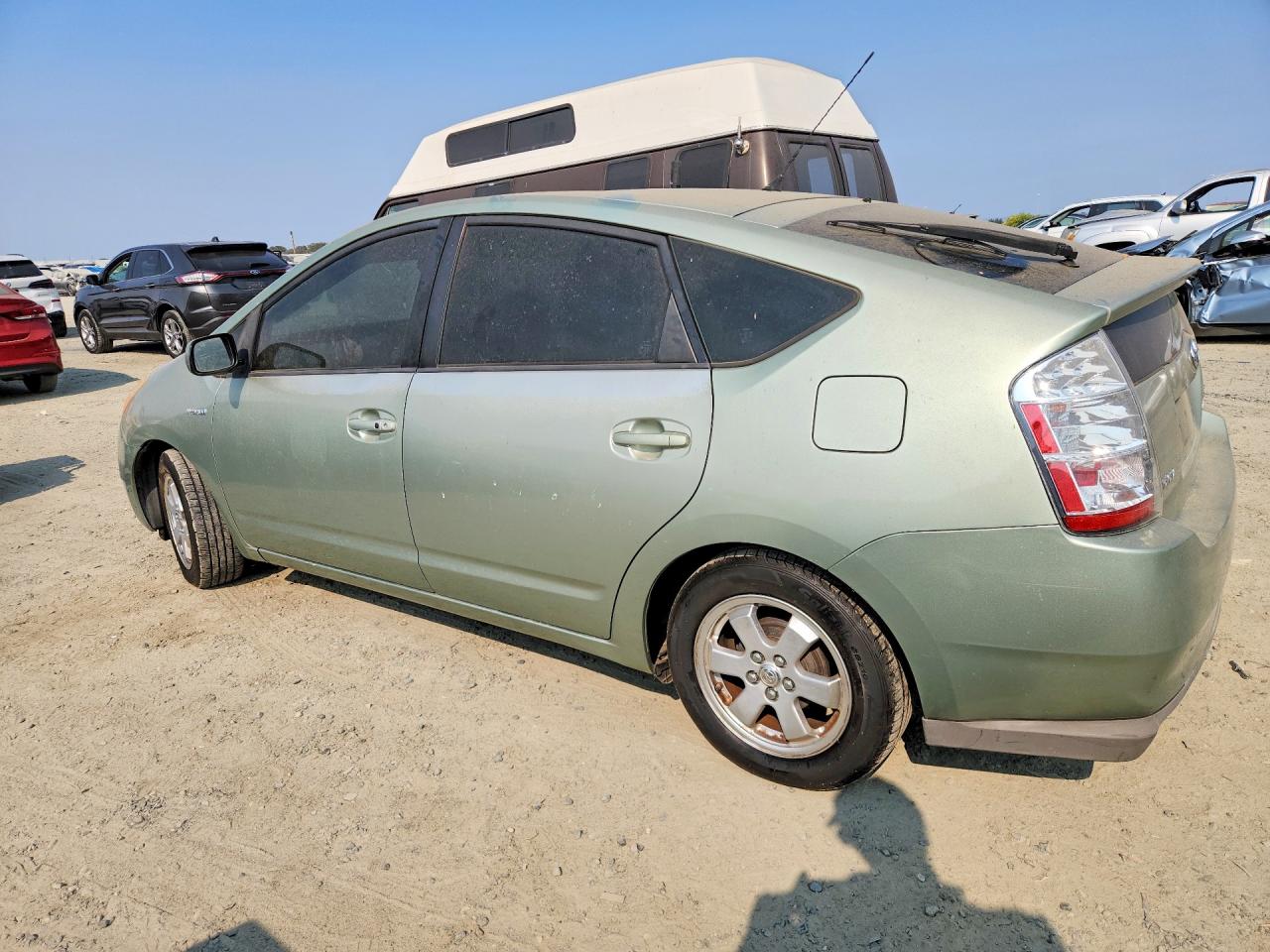 2008 Toyota Prius Base Green vin: JTDKB20U083336811