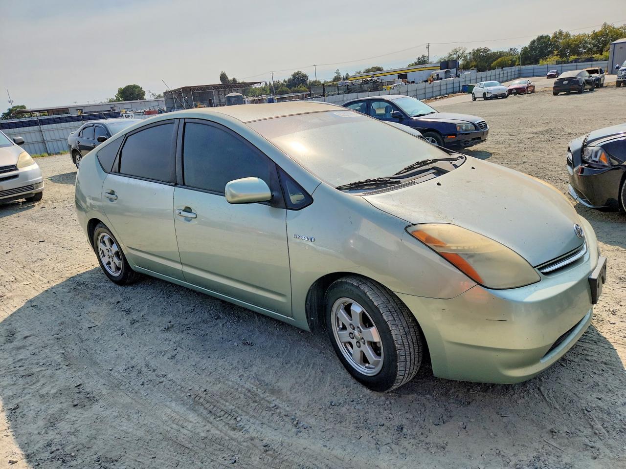 2008 Toyota Prius Base Green vin: JTDKB20U083336811