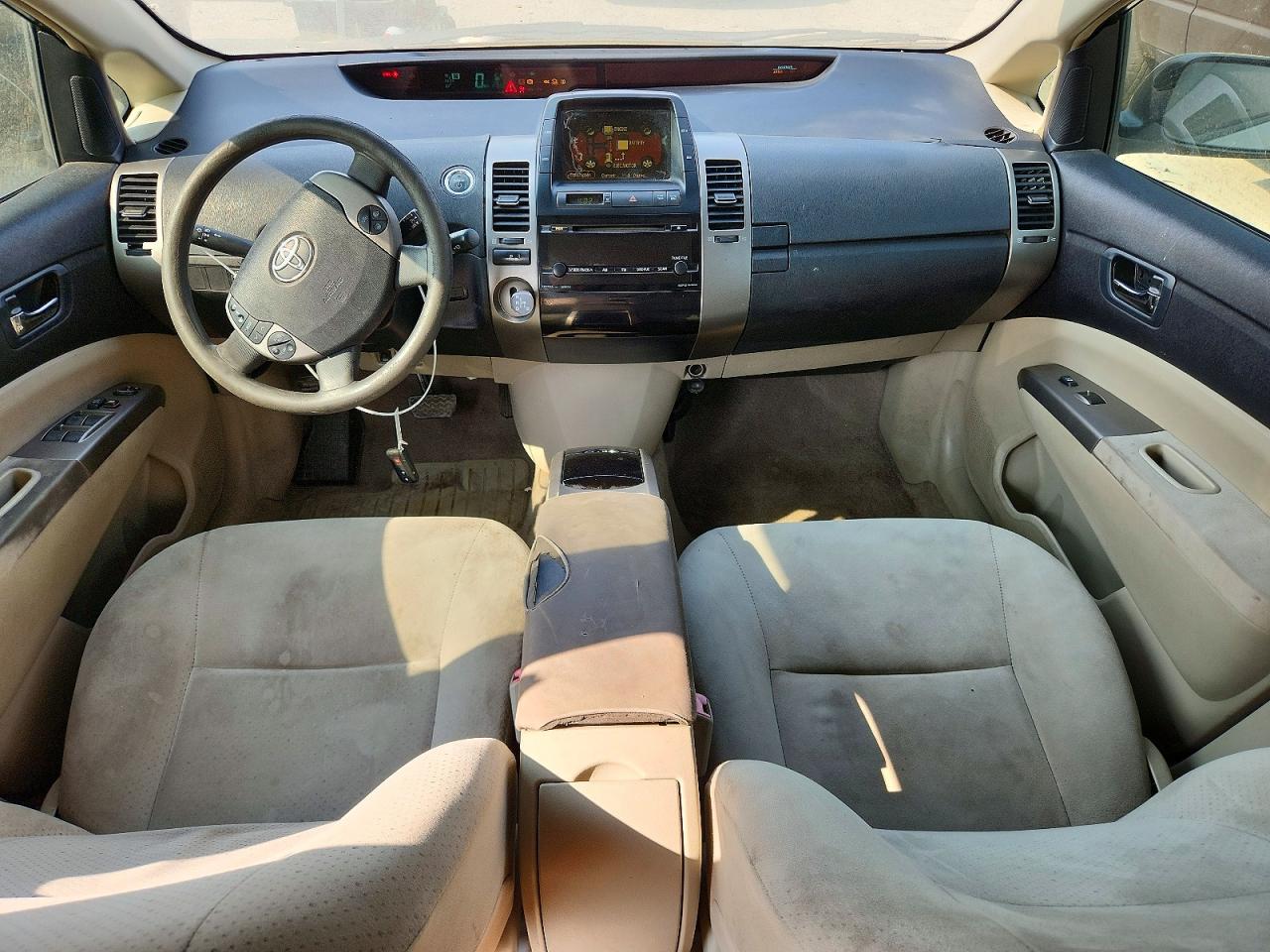 2008 Toyota Prius Base Green vin: JTDKB20U083336811