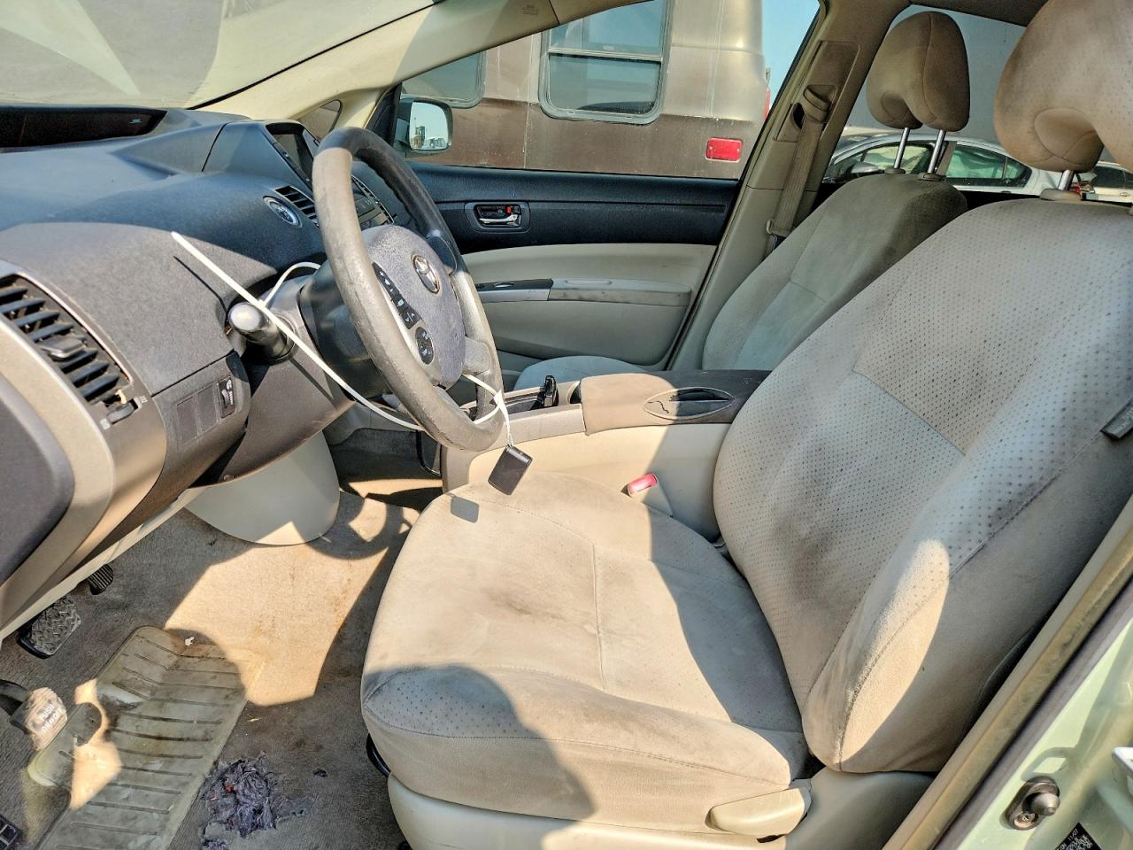 2008 Toyota Prius Base Green vin: JTDKB20U083336811
