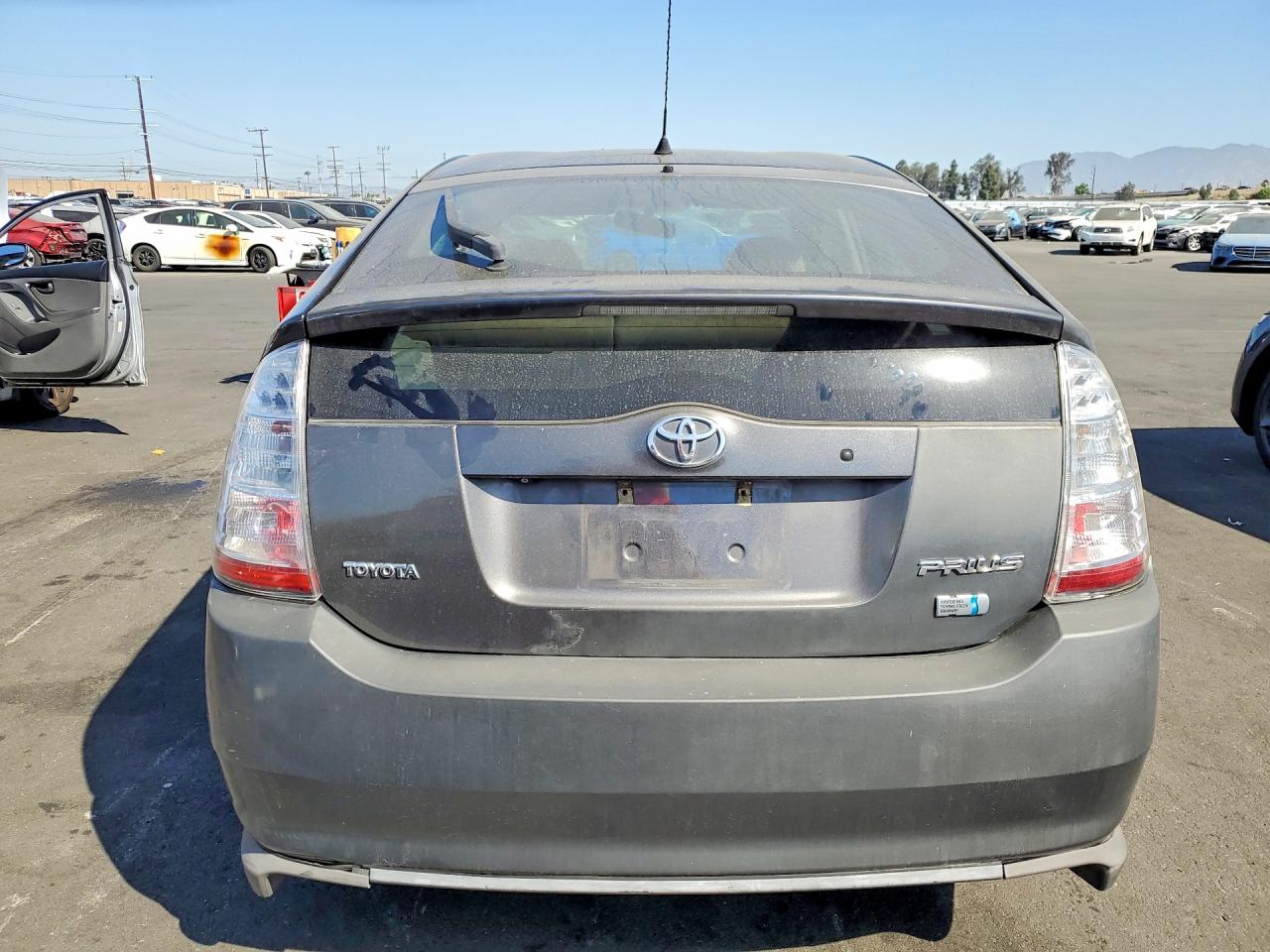 2008 Toyota Prius Base Gray vin: JTDKB20U083342768