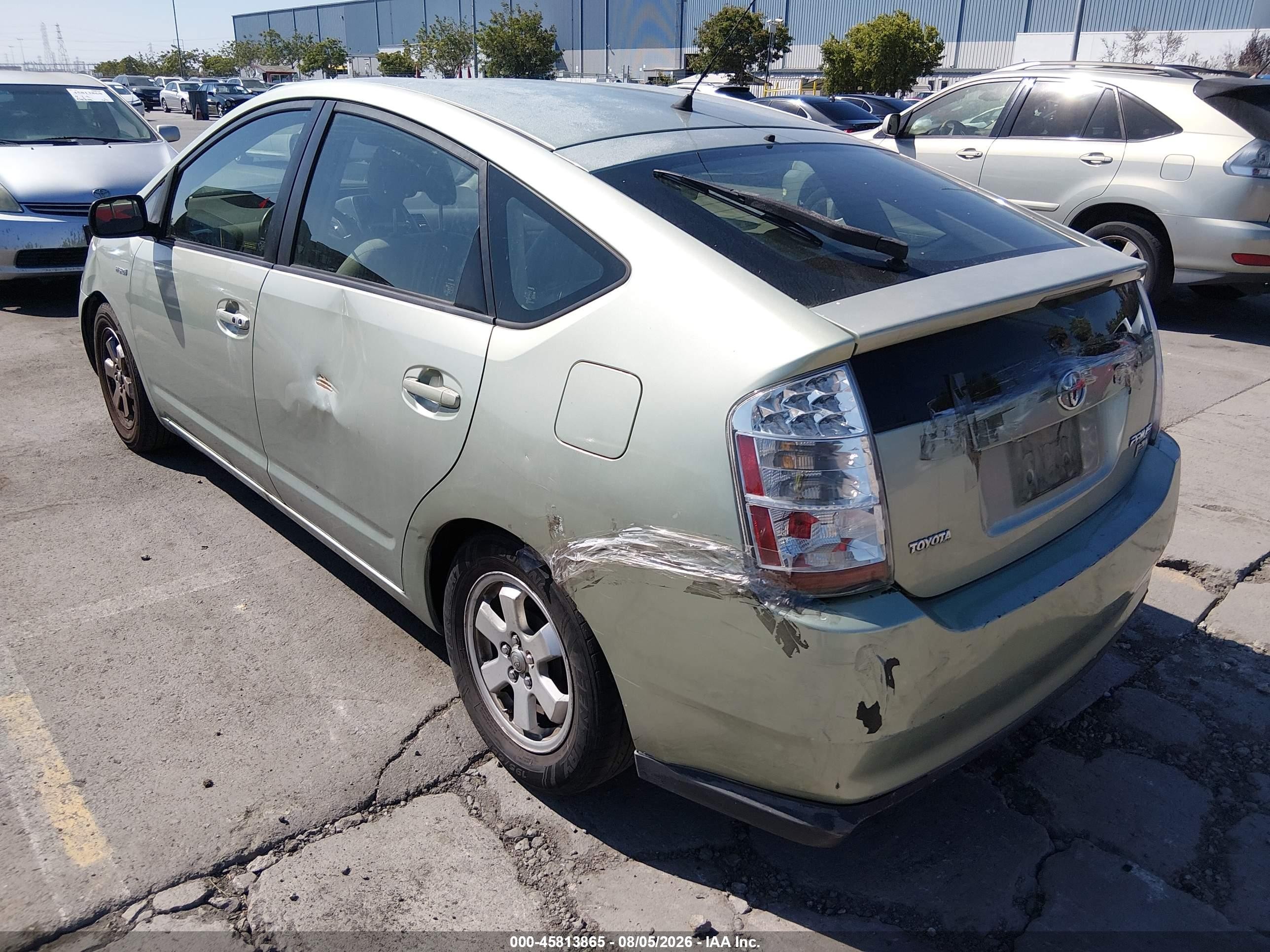 2008 Toyota Prius   Зеленый vin: JTDKB20U083343354