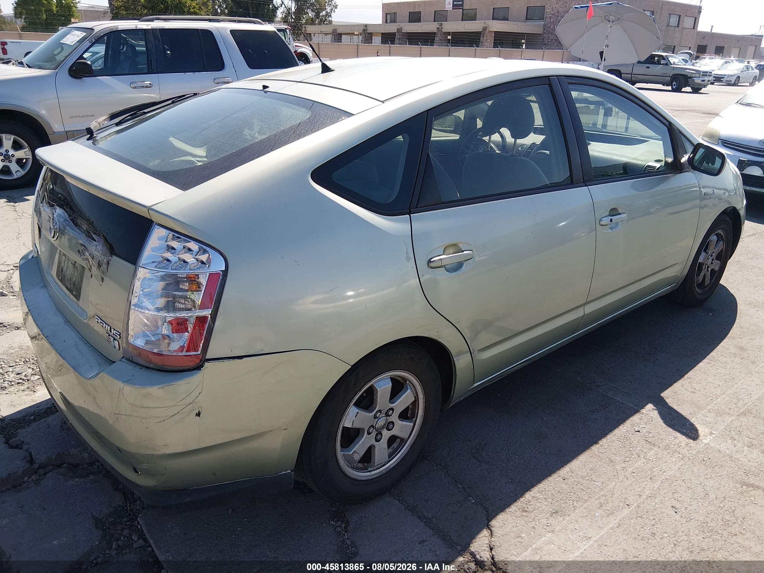2008 Toyota Prius   Зеленый vin: JTDKB20U083343354