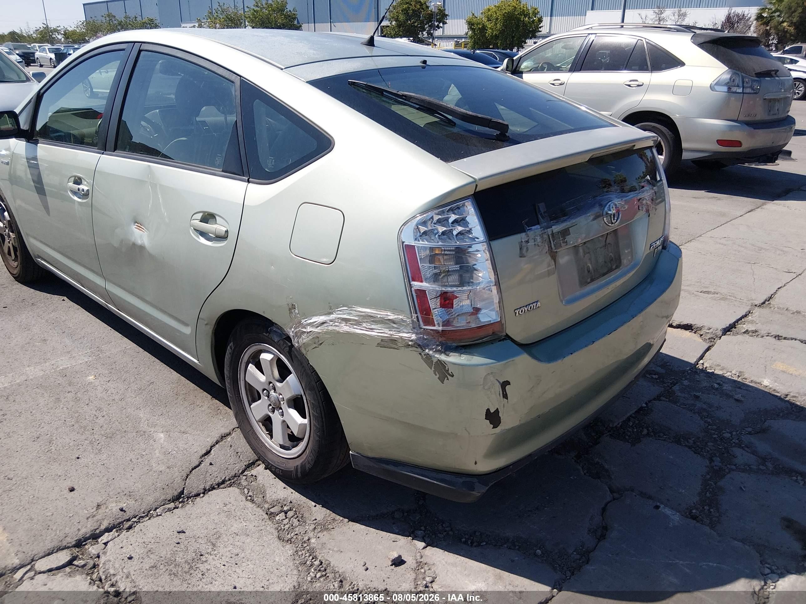 2008 Toyota Prius   Зеленый vin: JTDKB20U083343354