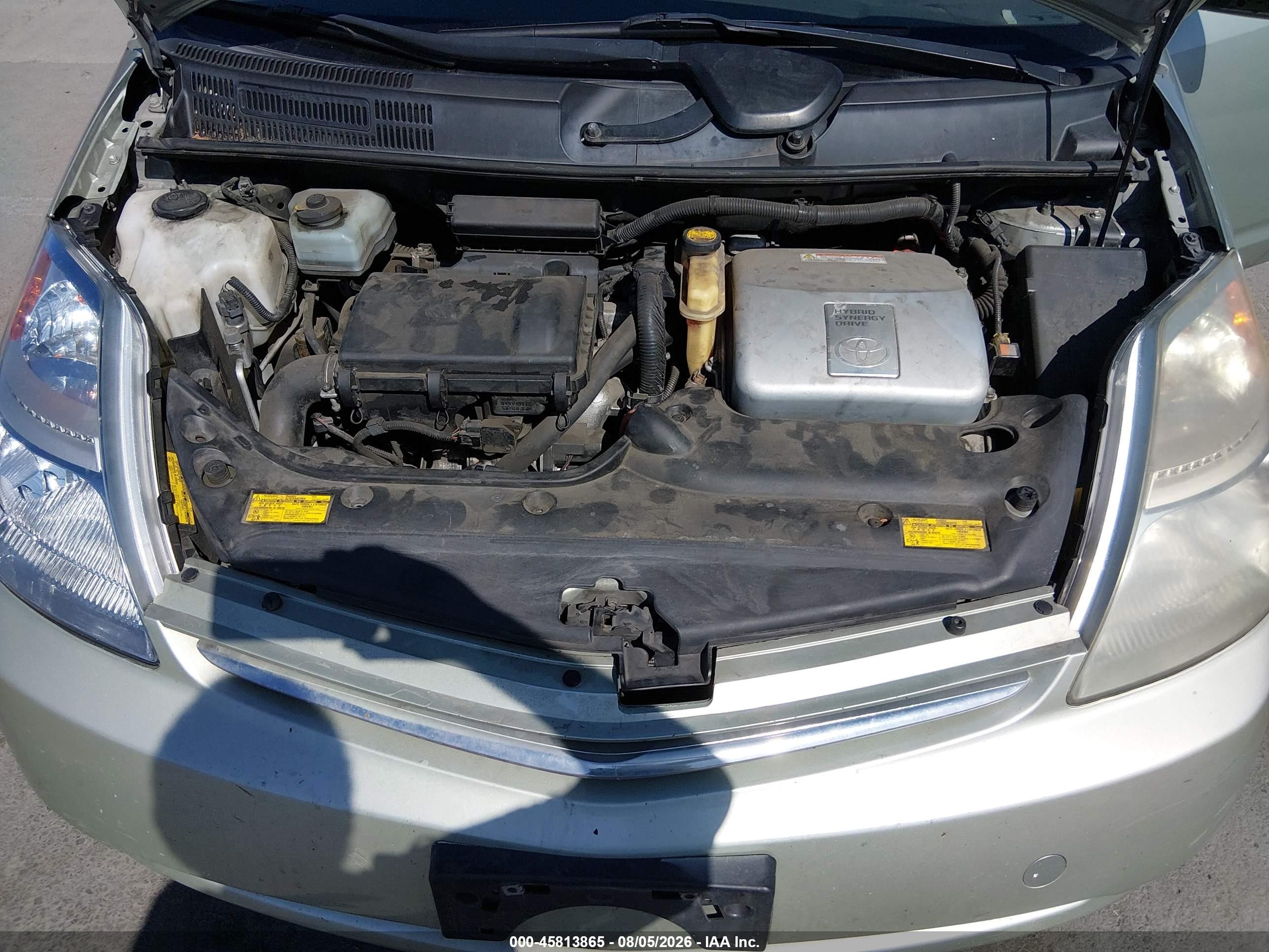 2008 Toyota Prius   Зеленый vin: JTDKB20U083343354