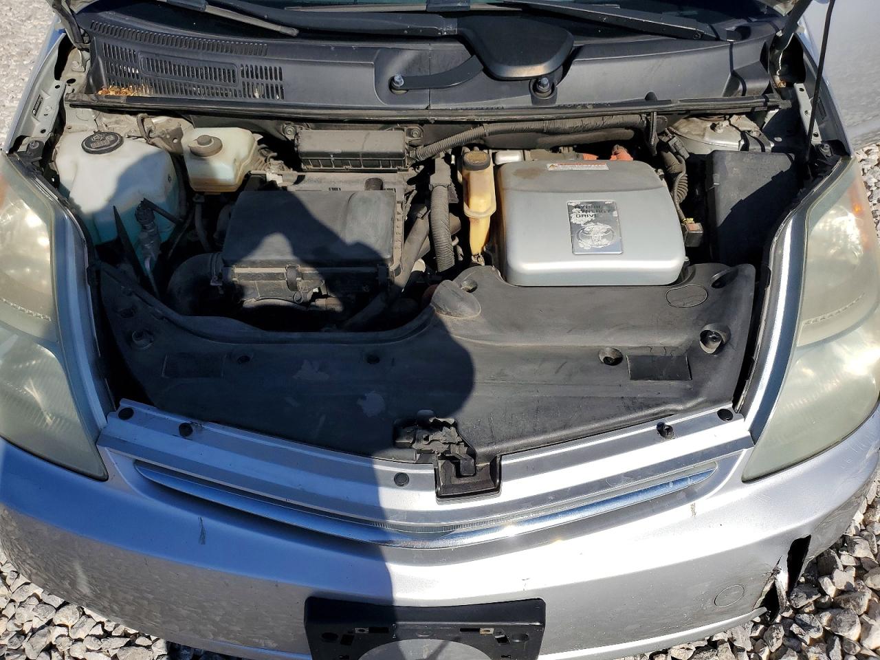 2008 Toyota Prius Base Silver vin: JTDKB20U083344584