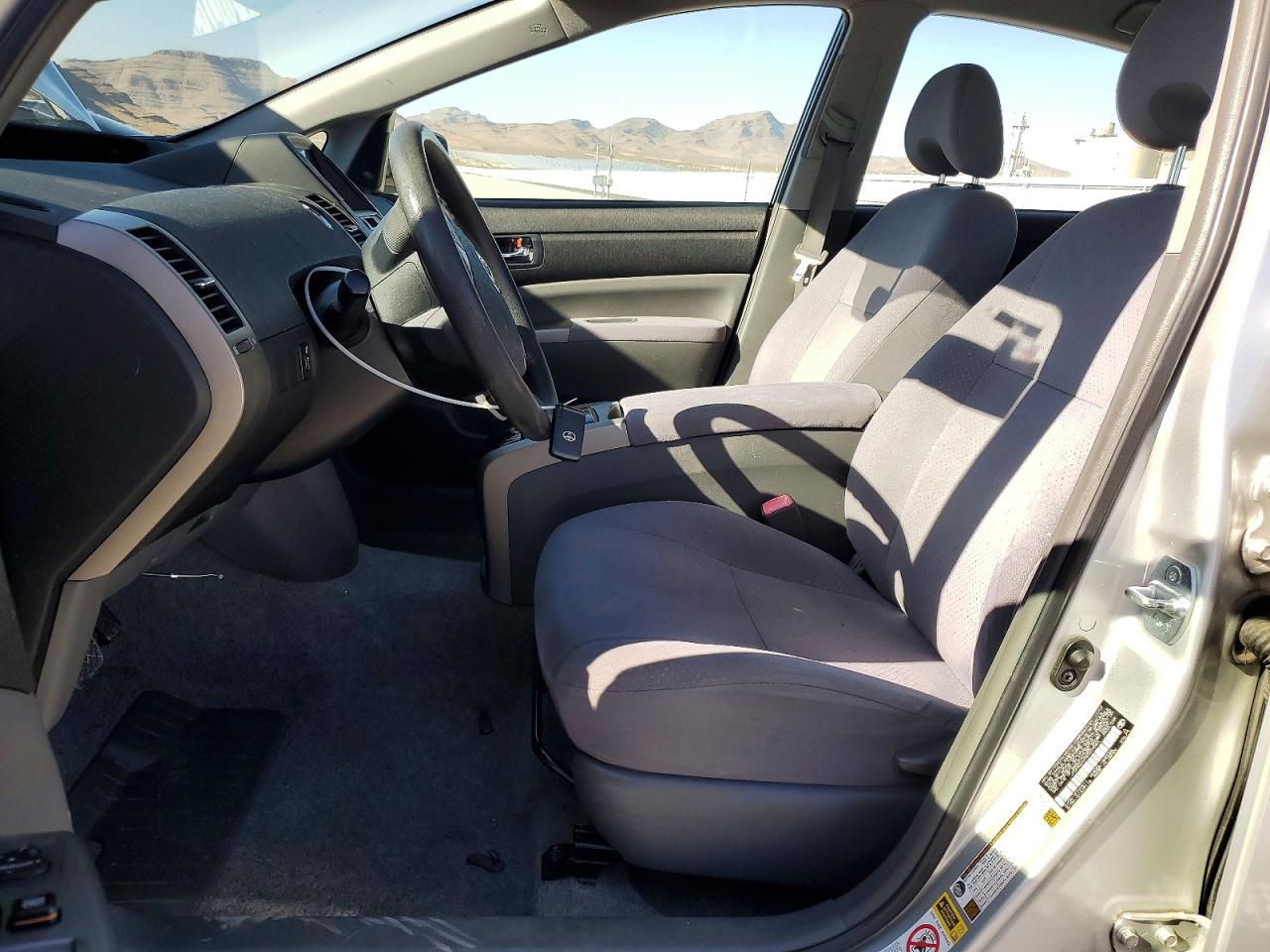 2008 Toyota Prius Base Silver vin: JTDKB20U083344584