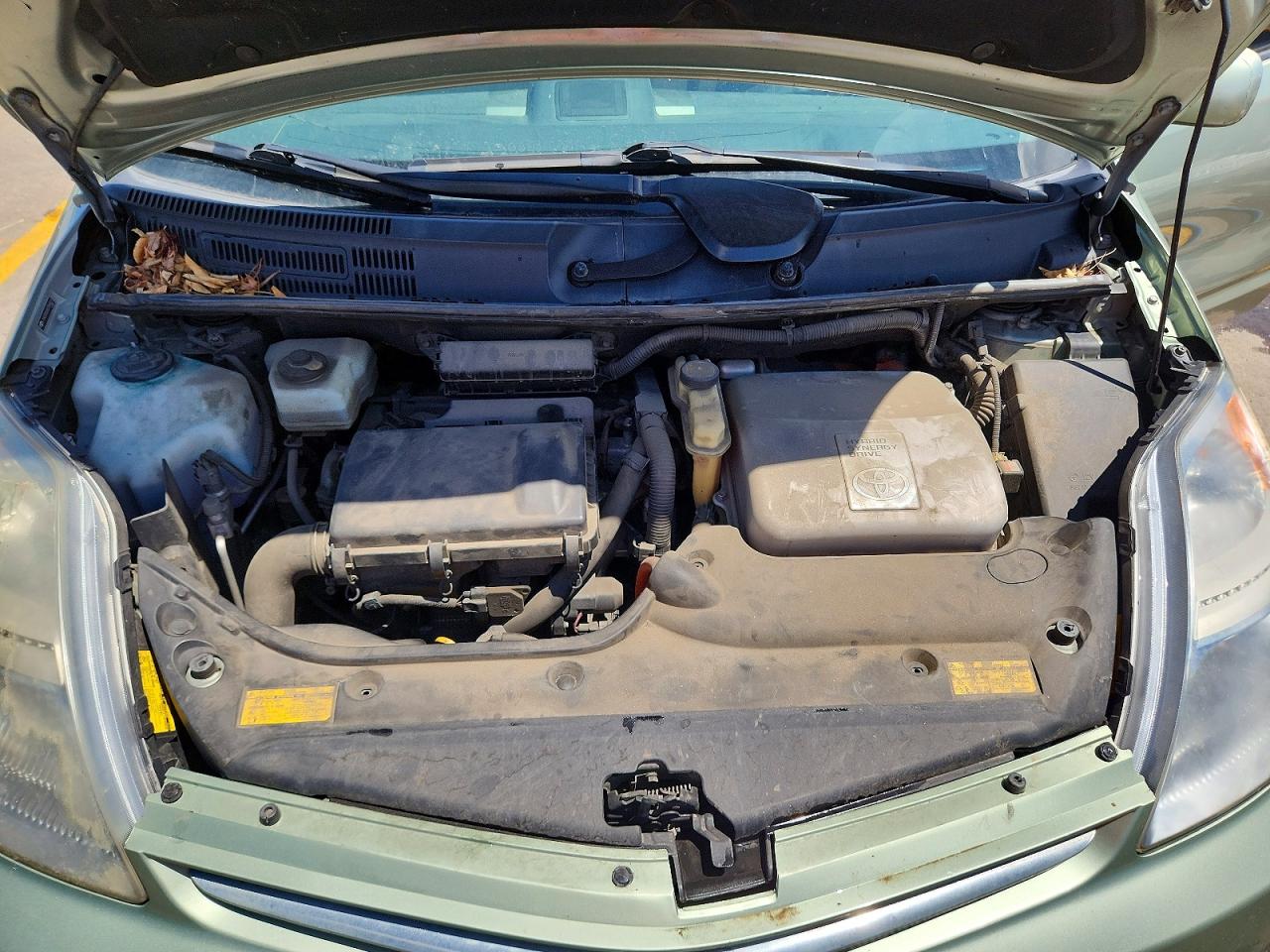 2008 Toyota Prius Base Green vin: JTDKB20U083344827