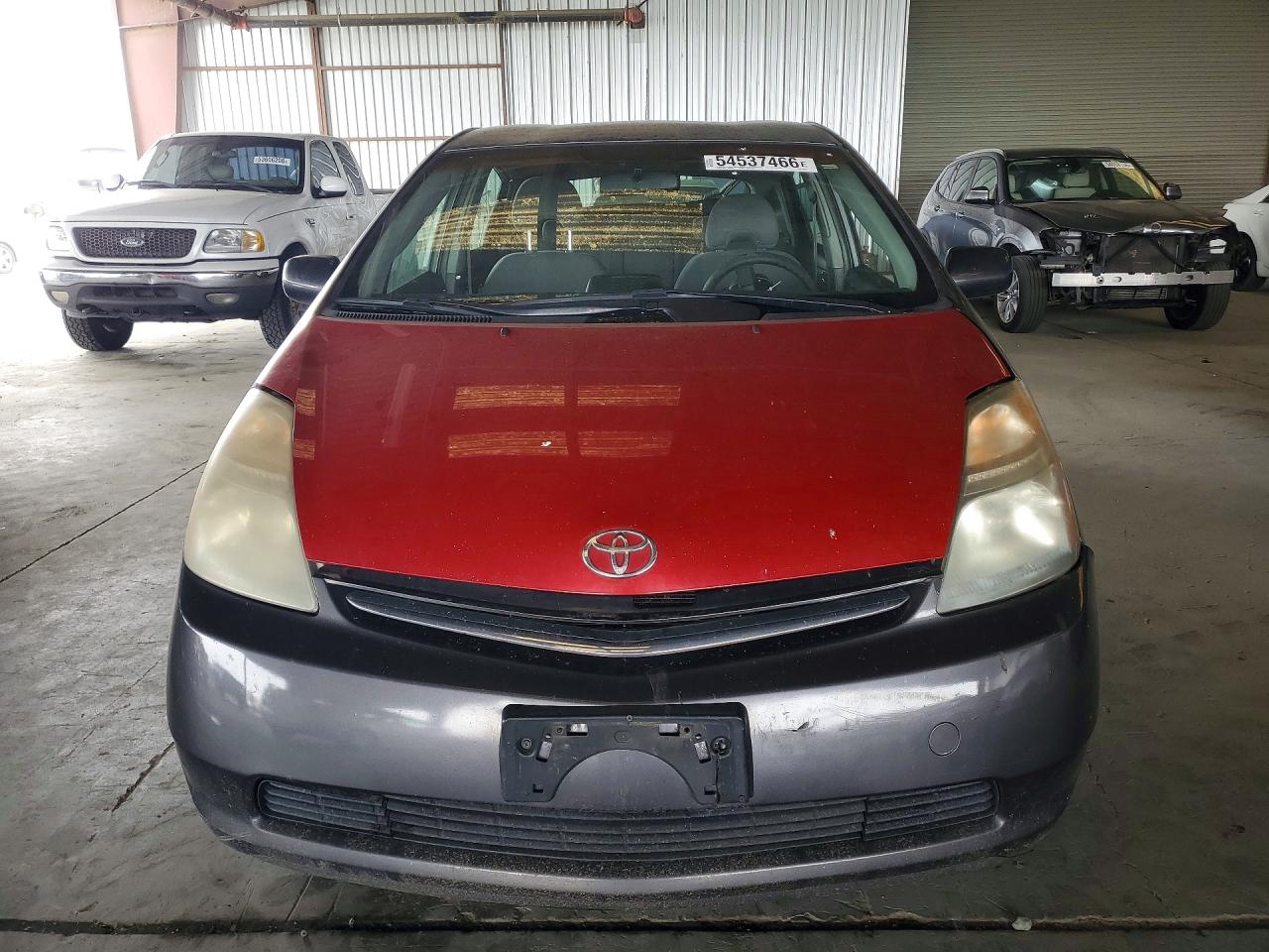 2008 Toyota Prius Base Gray vin: JTDKB20U083347596