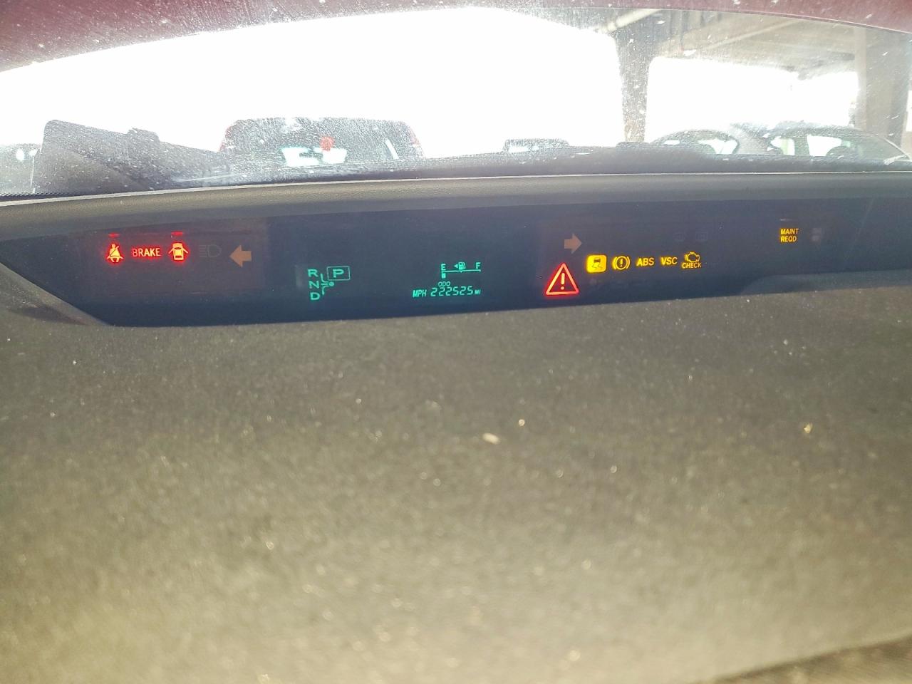 2008 Toyota Prius Base Gray vin: JTDKB20U083347596