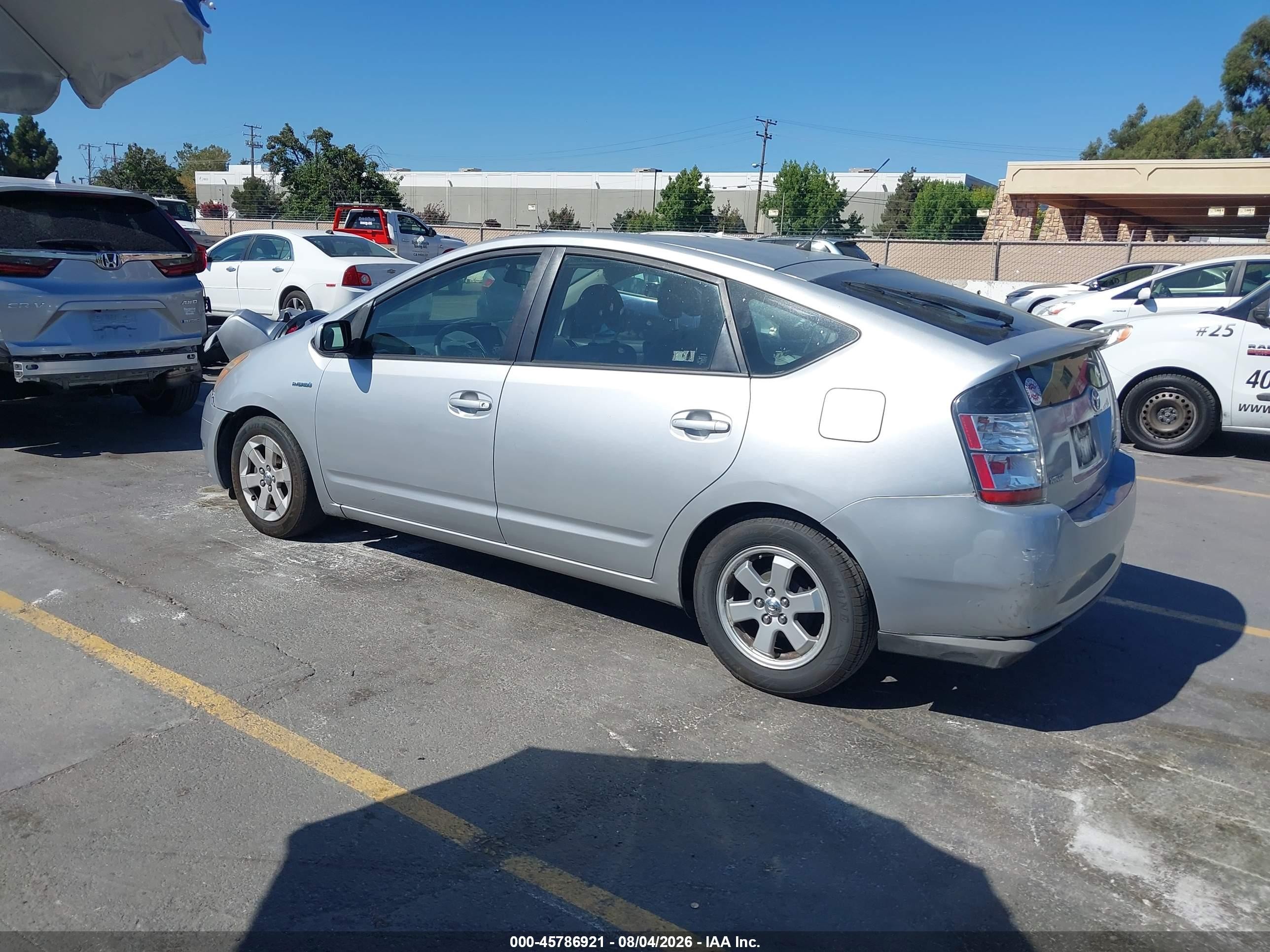 2008 Toyota Prius   Gray vin: JTDKB20U083350076
